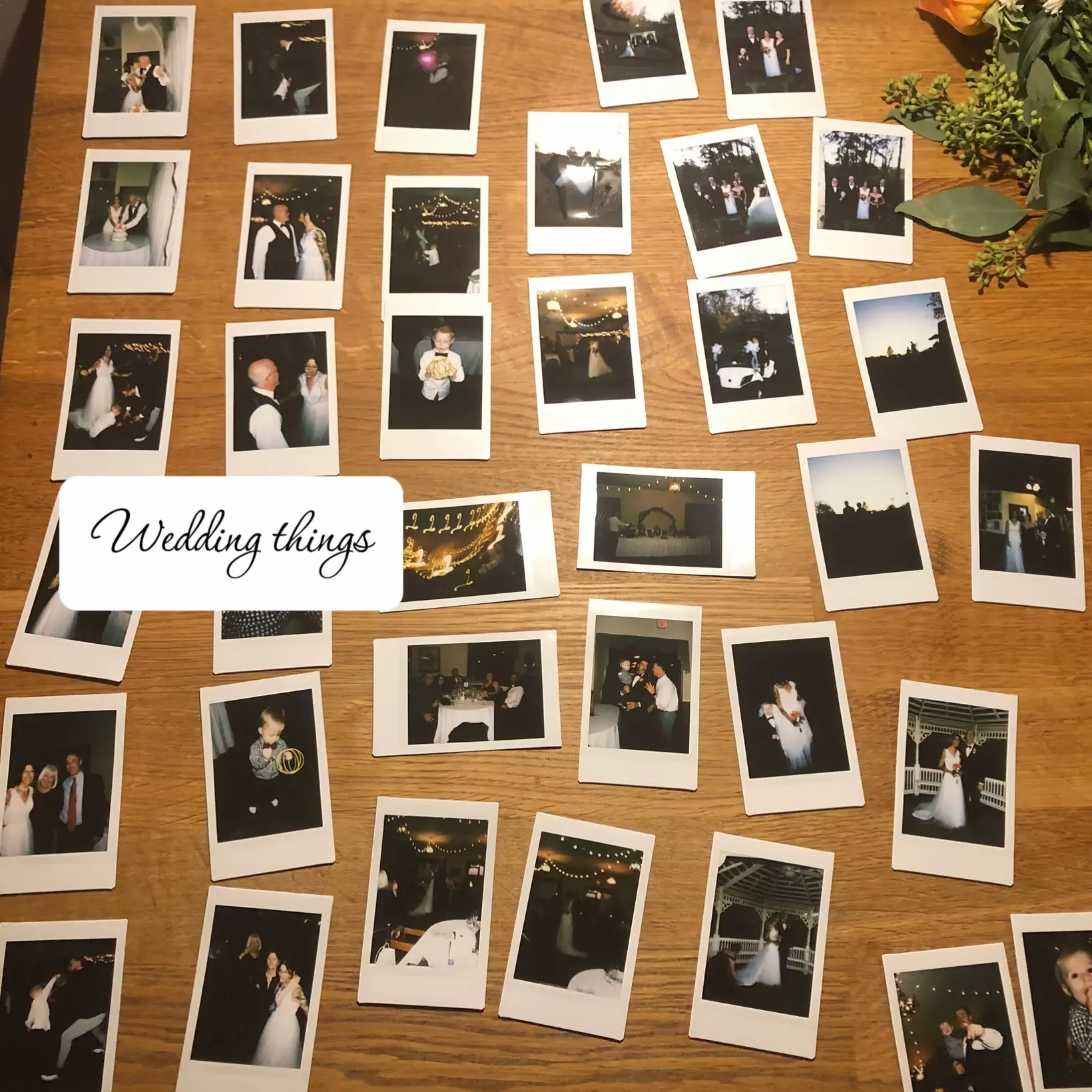 Polaroid for weddings Gallery posted by Nicole Lemon8