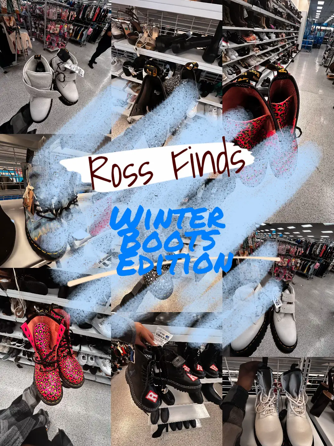 Ross shoes and on sale boots