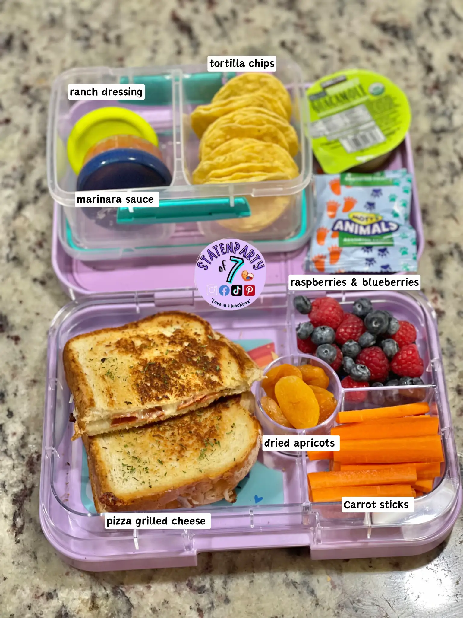 Lunch Box Enfant Fruité – Lucky-eats
