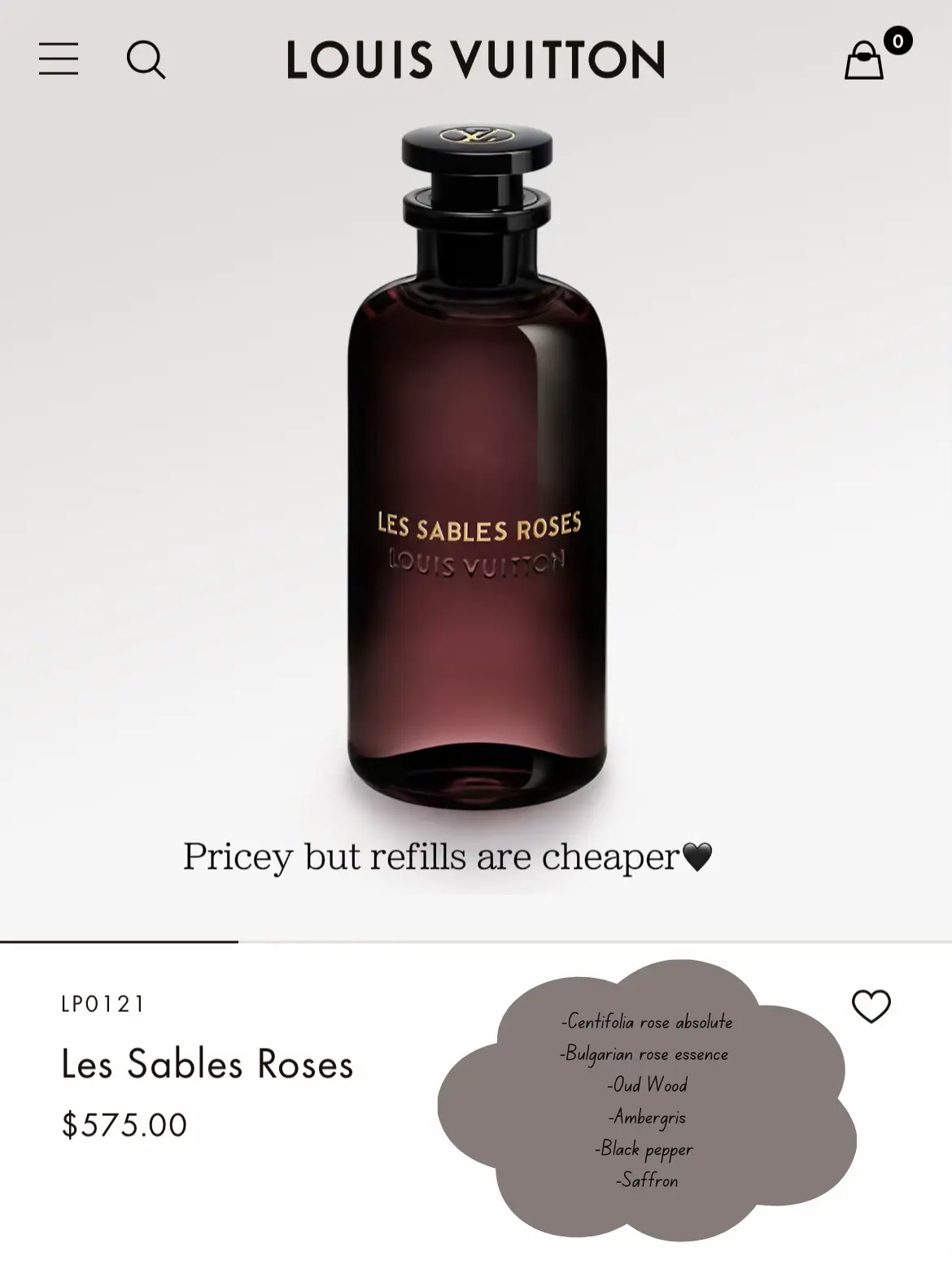 Travel Spray Refill Les Sables Roses - Perfumes - Collections