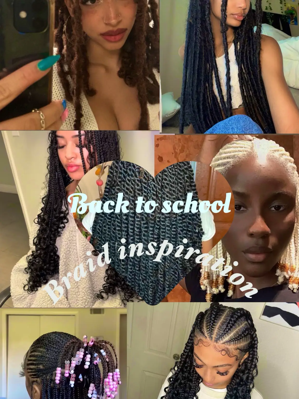 back to school hairstyle ideas ✏️🎓💇🏾‍♀️
