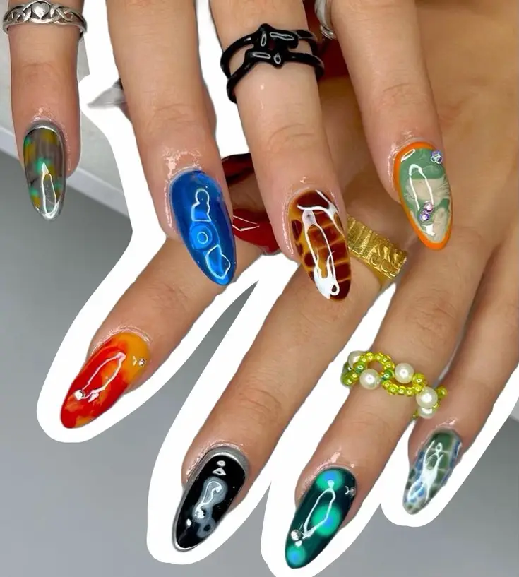 Some cool nail art, Gallery posted by Lindsay🫒
