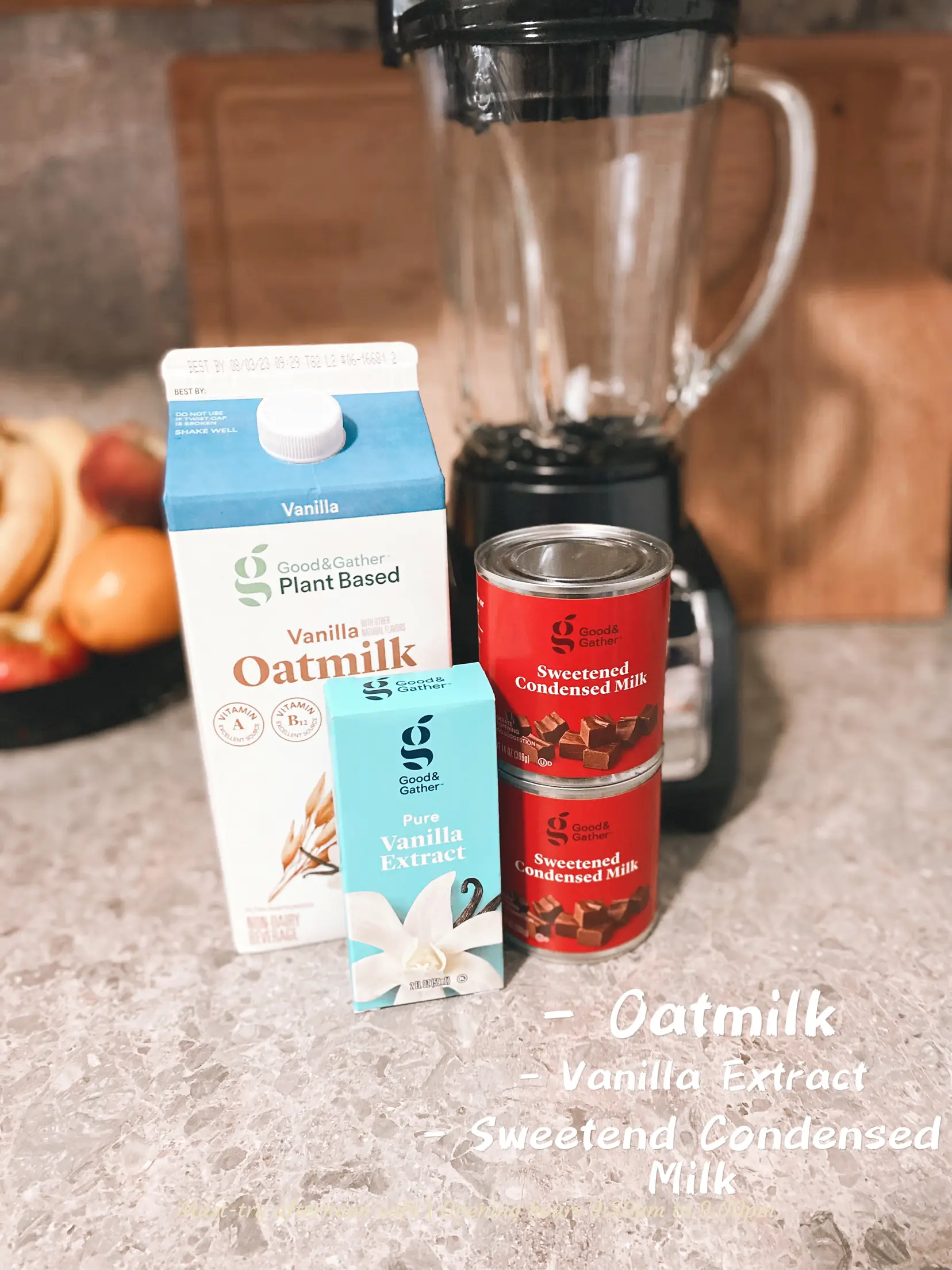 Homemade Oatmilk Creamer แกลเลอรีที่โพสต์โดย Kirsten Lemon8