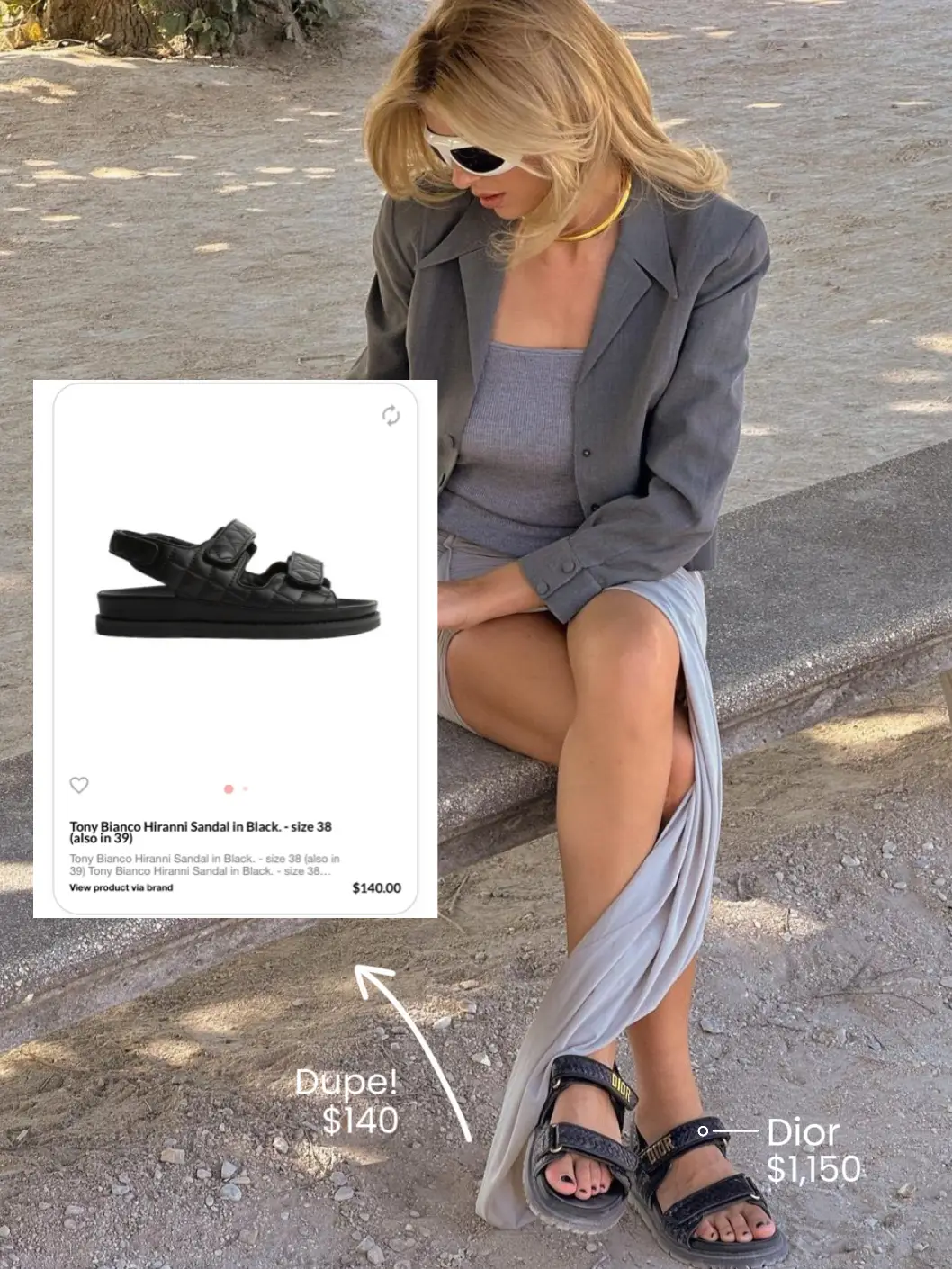 12 budget friendly dupes for Chanel's dad sandals – Pumps & Protractors