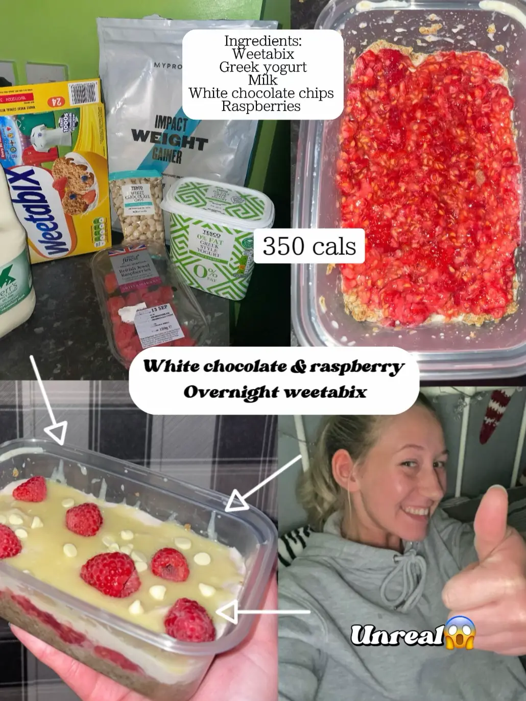 Arla Protein Strawberry Yogurt 200G - Tesco Groceries