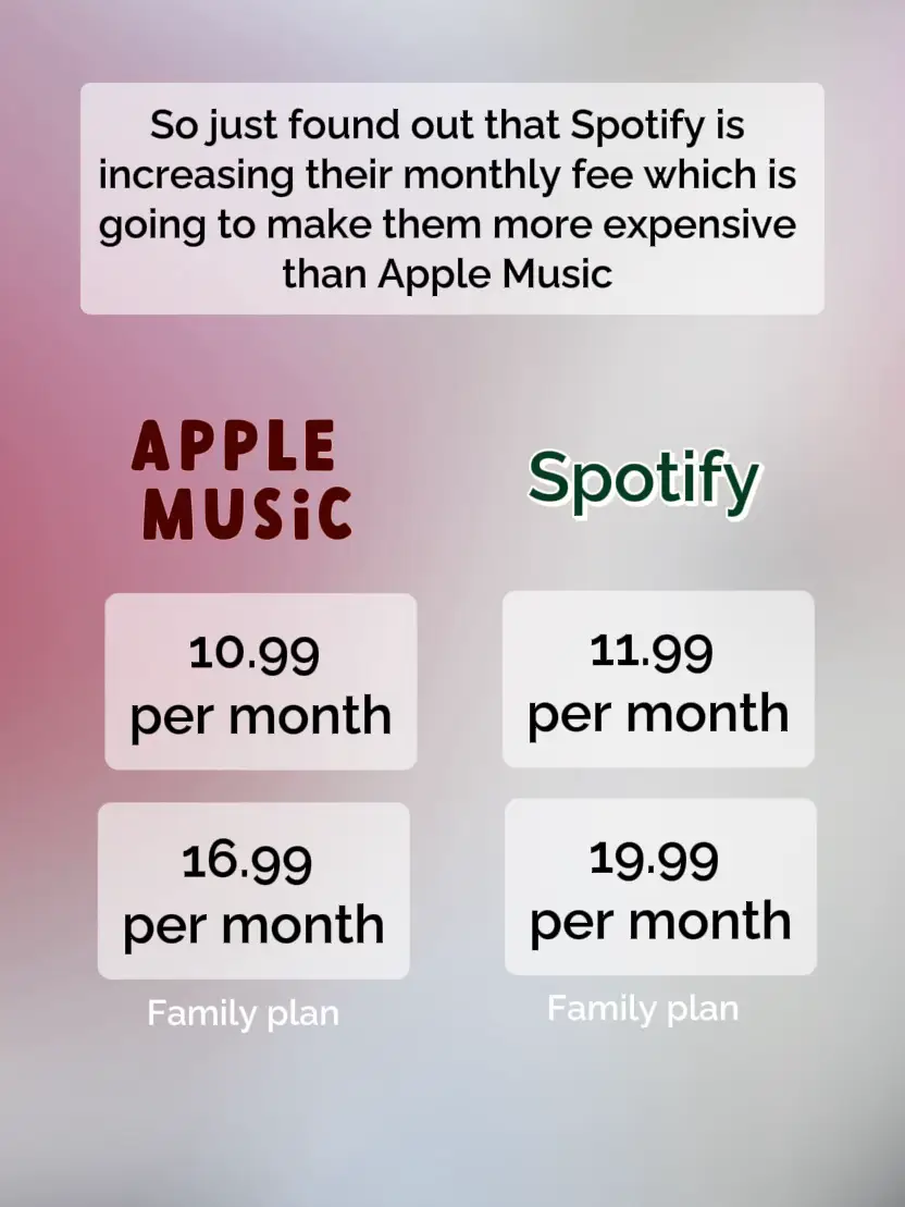 Apple Music or Spotify? | Gallery posted by Fiona Flower :) | Lemon8