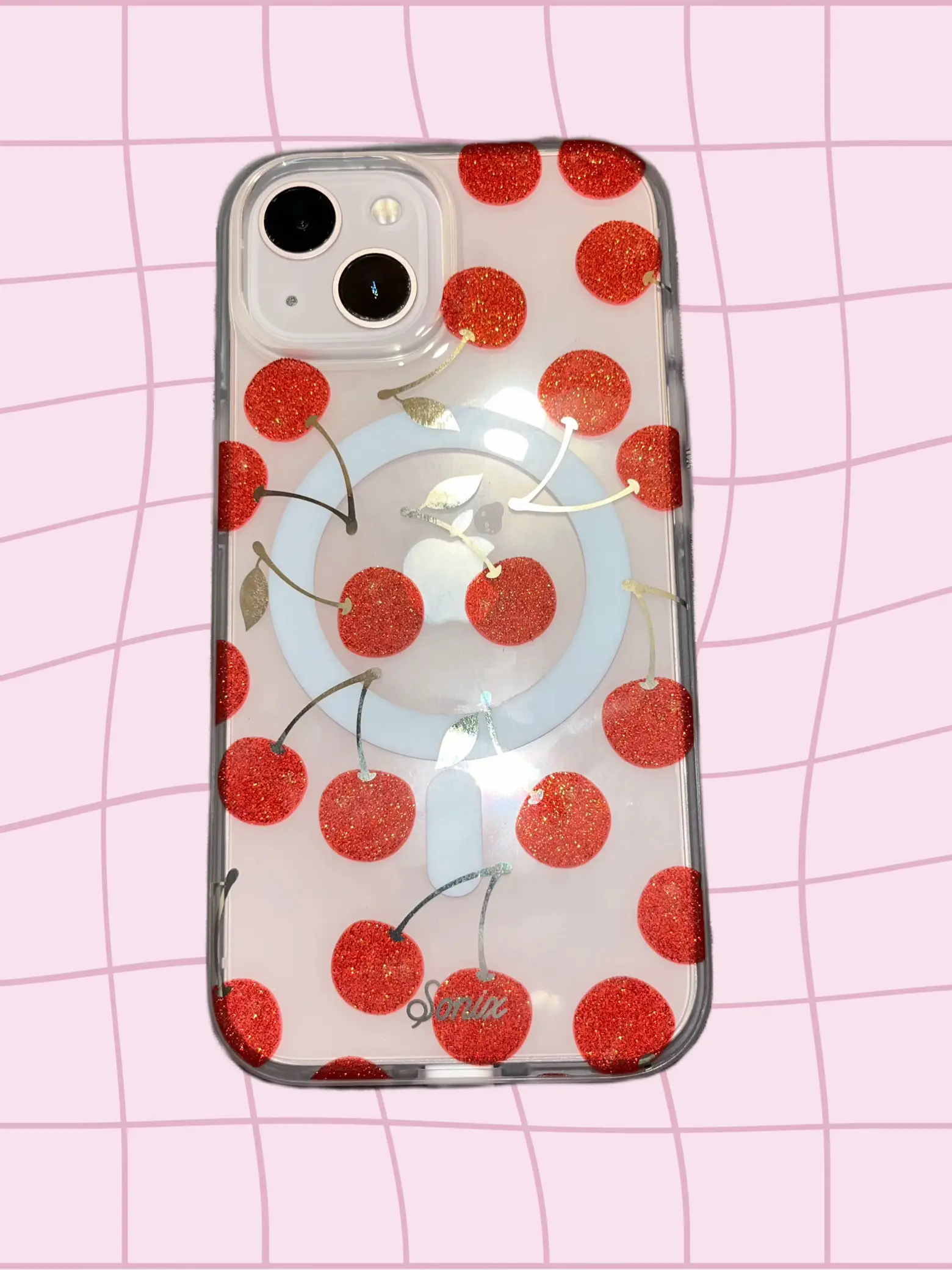 MZELQ Compatible with iPhone XR Case Red Strawberry Cute Pattern, Soft TPU  iPhone XR Case for Girls Women + 1* Screen Protector, Camera Hole