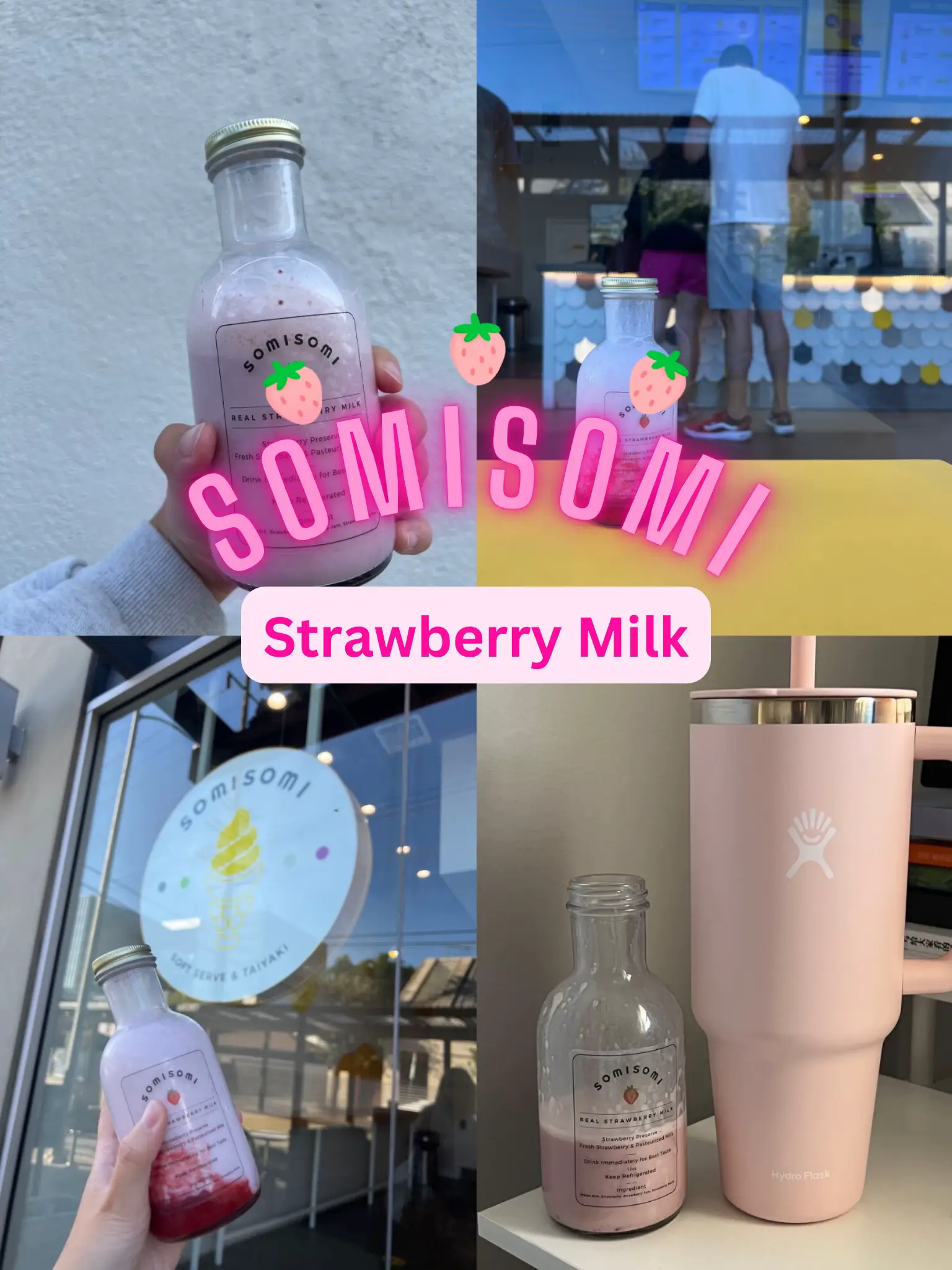 🍓🥛SOMISOMI strawberry milk | Chouが投稿したフォトブック | Lemon8