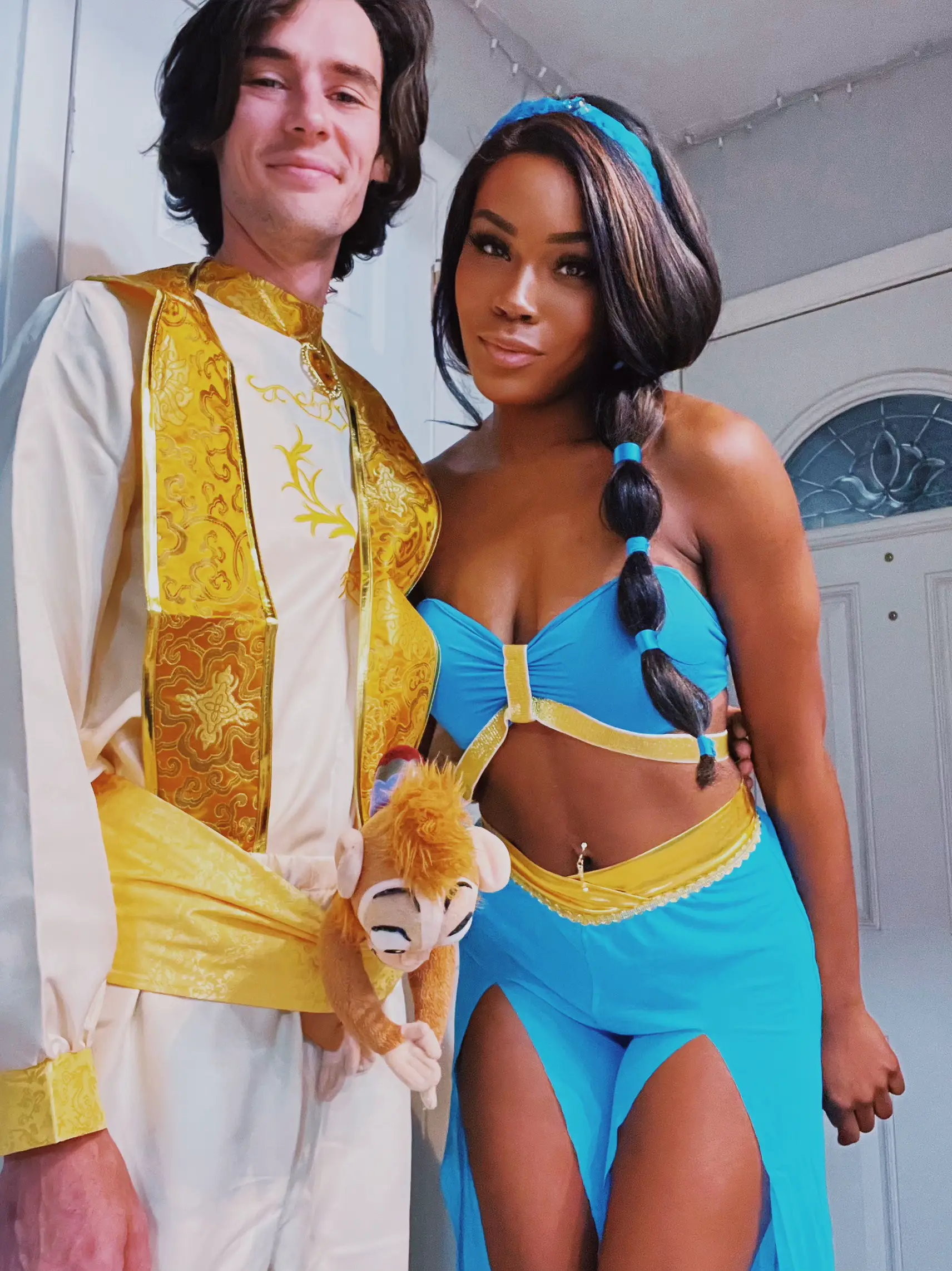 Princess Jasmine & Aladdin Couple Costume