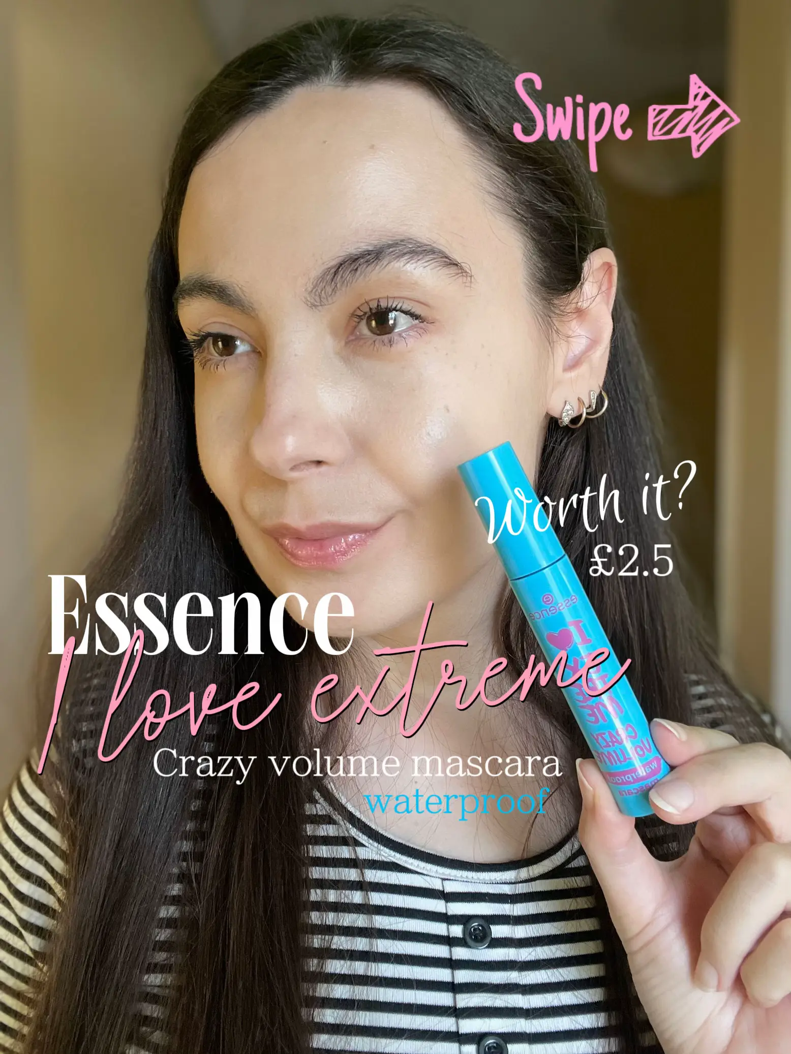 Essence I love extreme crazy volume mascara | Gallery posted by Jovana |  Lemon8 | Mascara