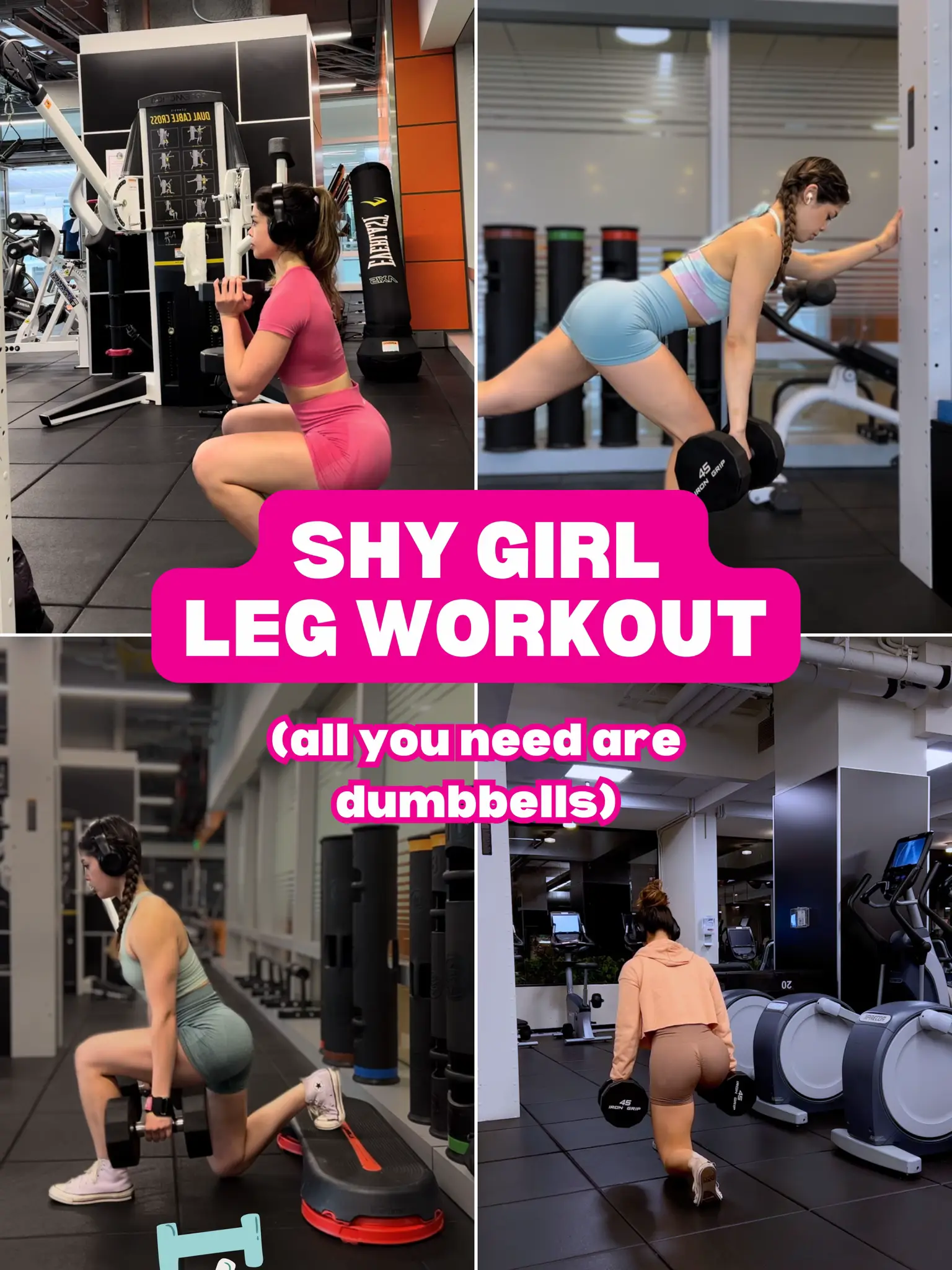 SHY GIRL UPPER BODY WORKOUT 💪🏼 SAVE THIS ✓ Did this one at home