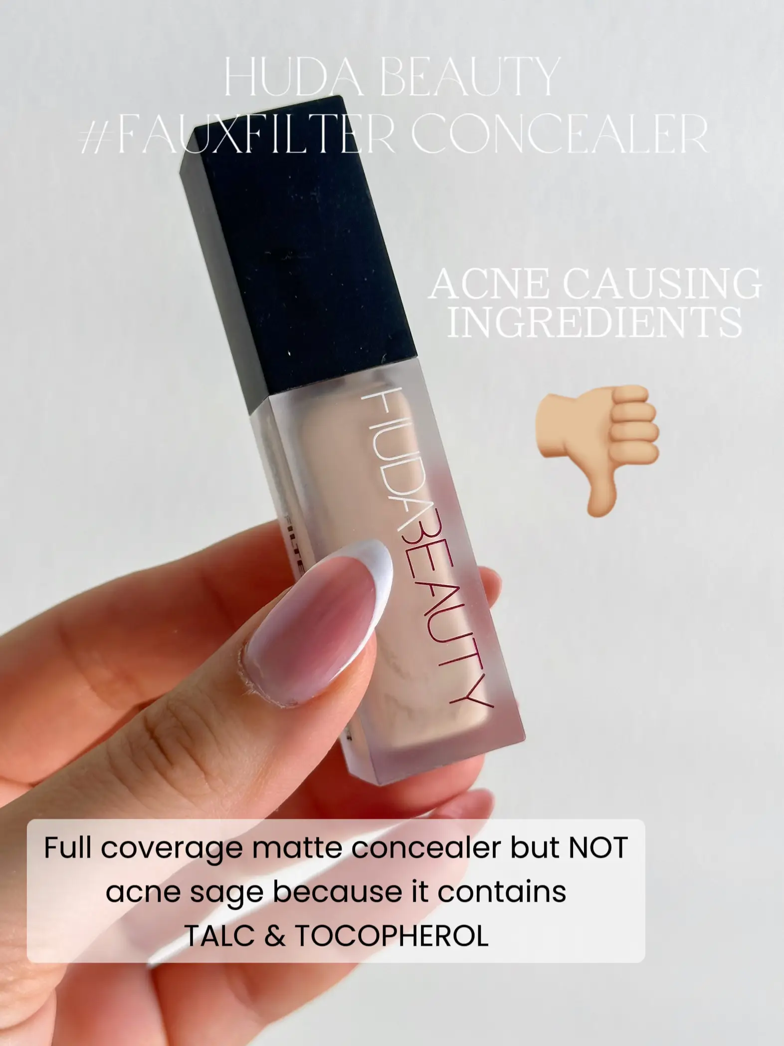 Is Your Concealer Breaking You Out