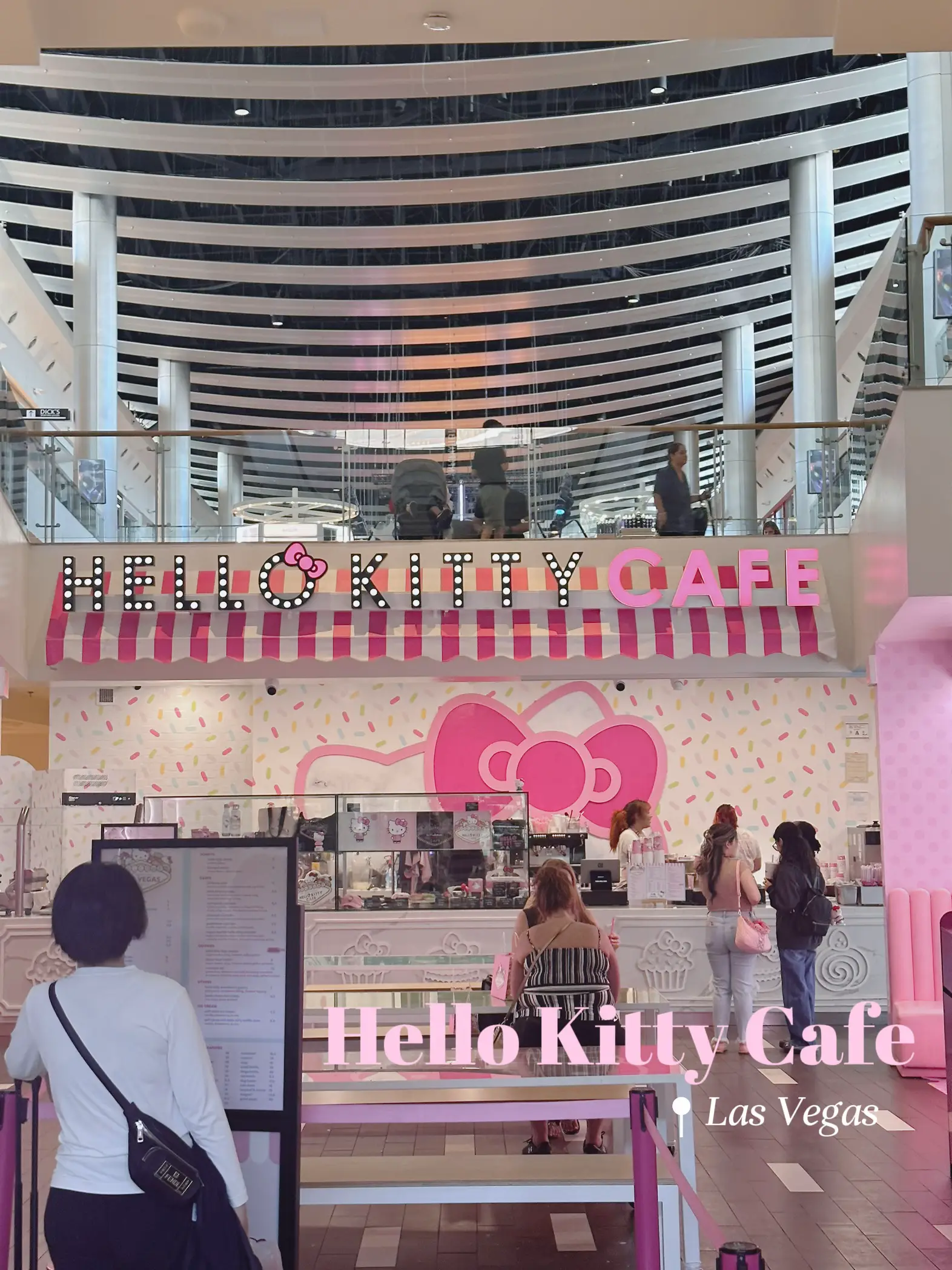 HELLO KITTY CAFE IN LAS VEGAS- Brand New Location at Fashion Show