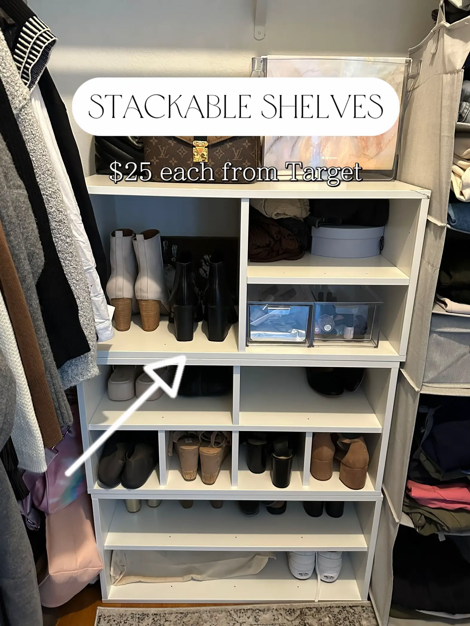 I Used a $5 Spice Rack from Target to Organize My Bathroom Closet
