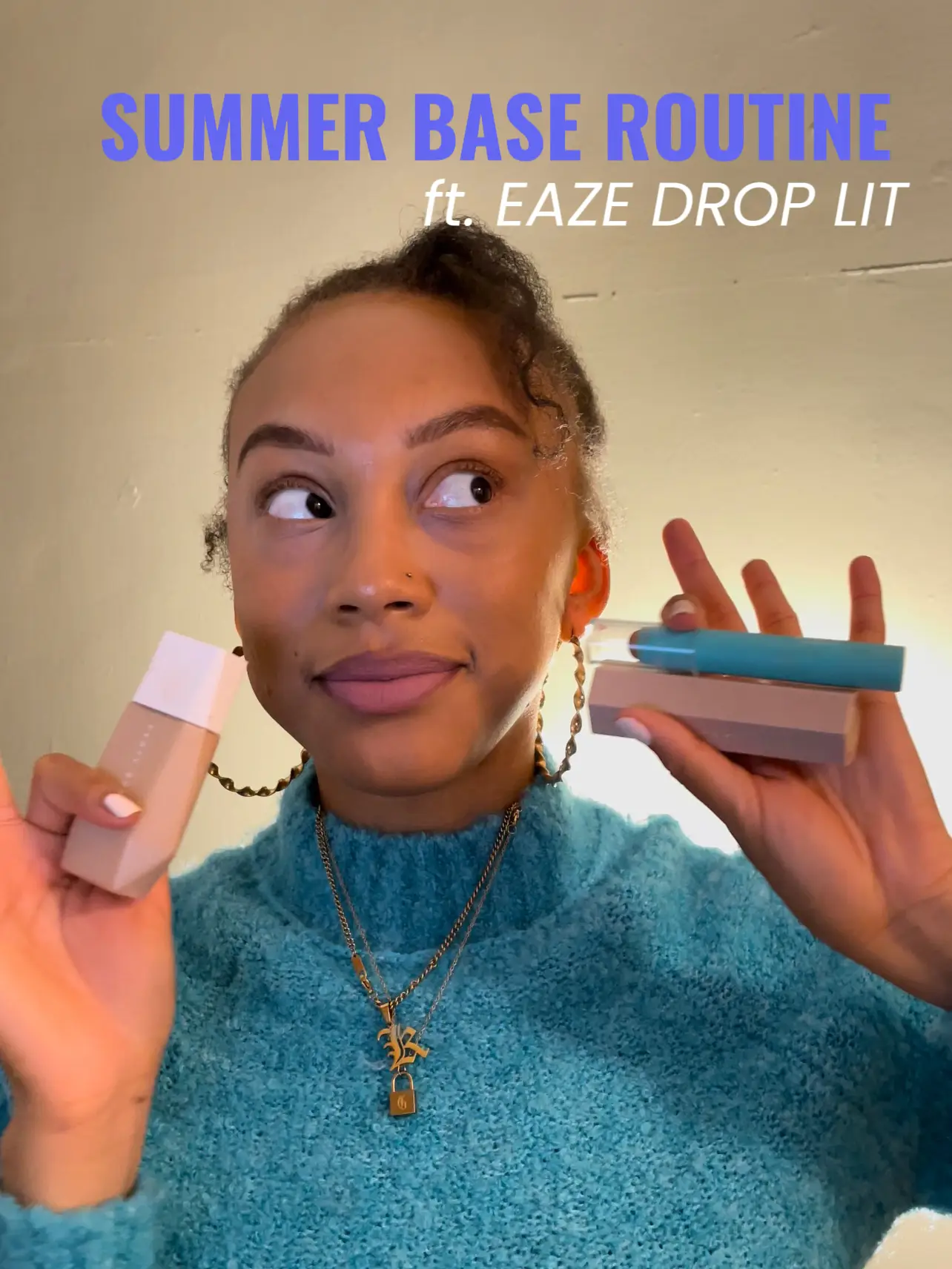EAZE DROP LIT DUPE! summer face routine Gallery posted by kennedy💋