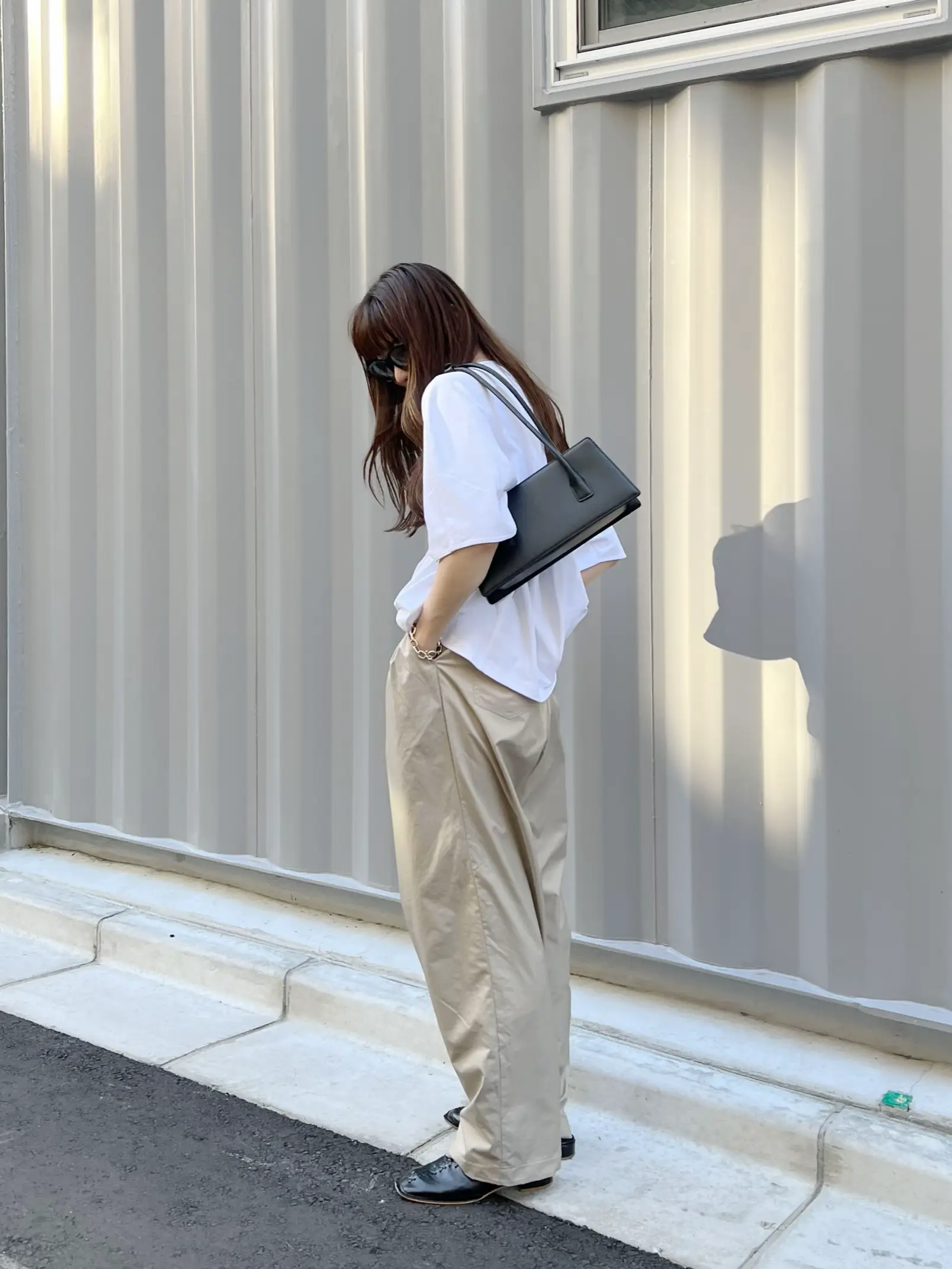 BAGで魅せる】FOLNUA購入品/シンプルカジュアルコーデ | MINAEが投稿したフォトブック | Lemon8