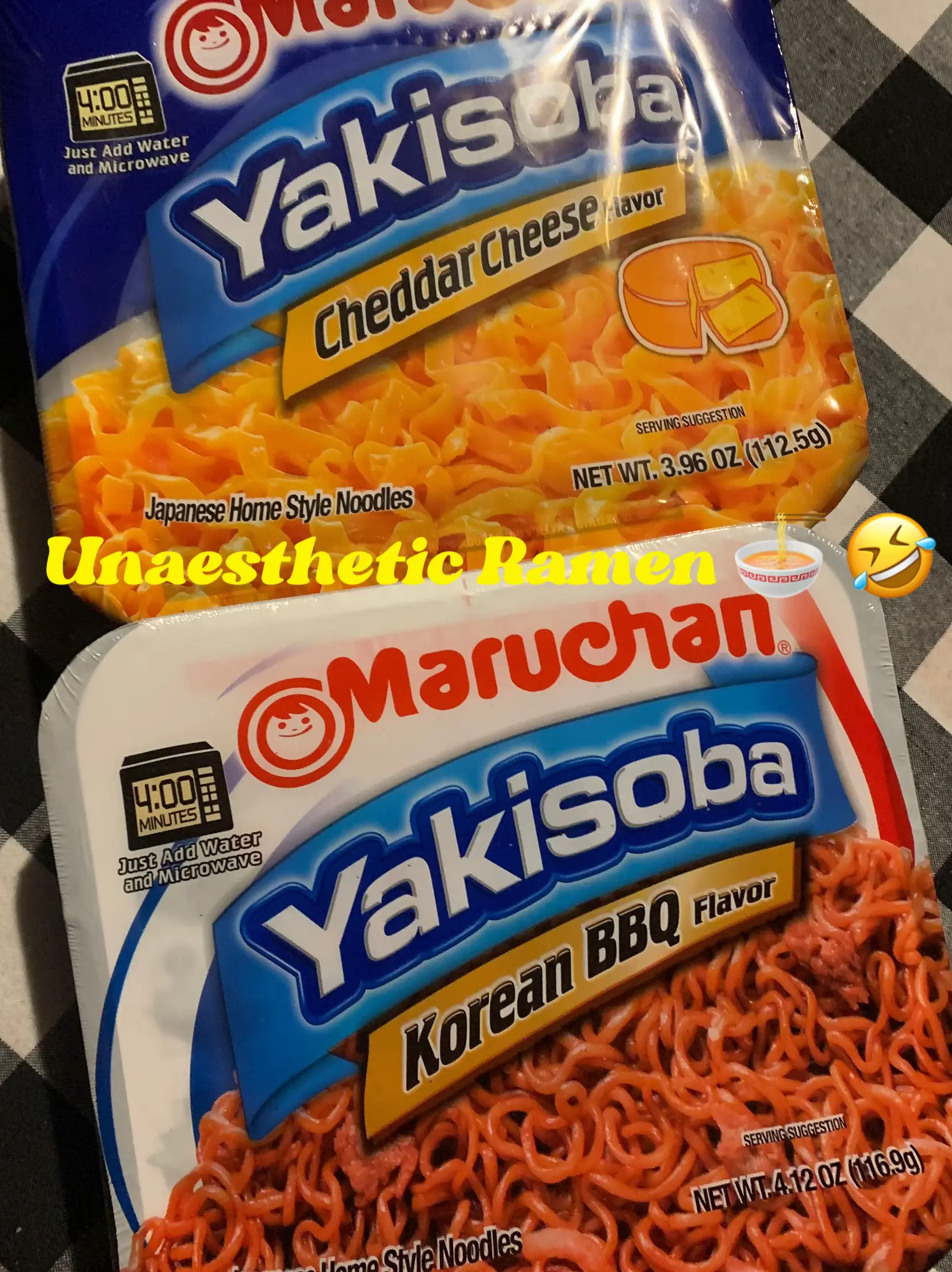 Maruchan Yakisoba Japanese Noodles Cheddar Cheese Flavor - 3.96 oz pkg