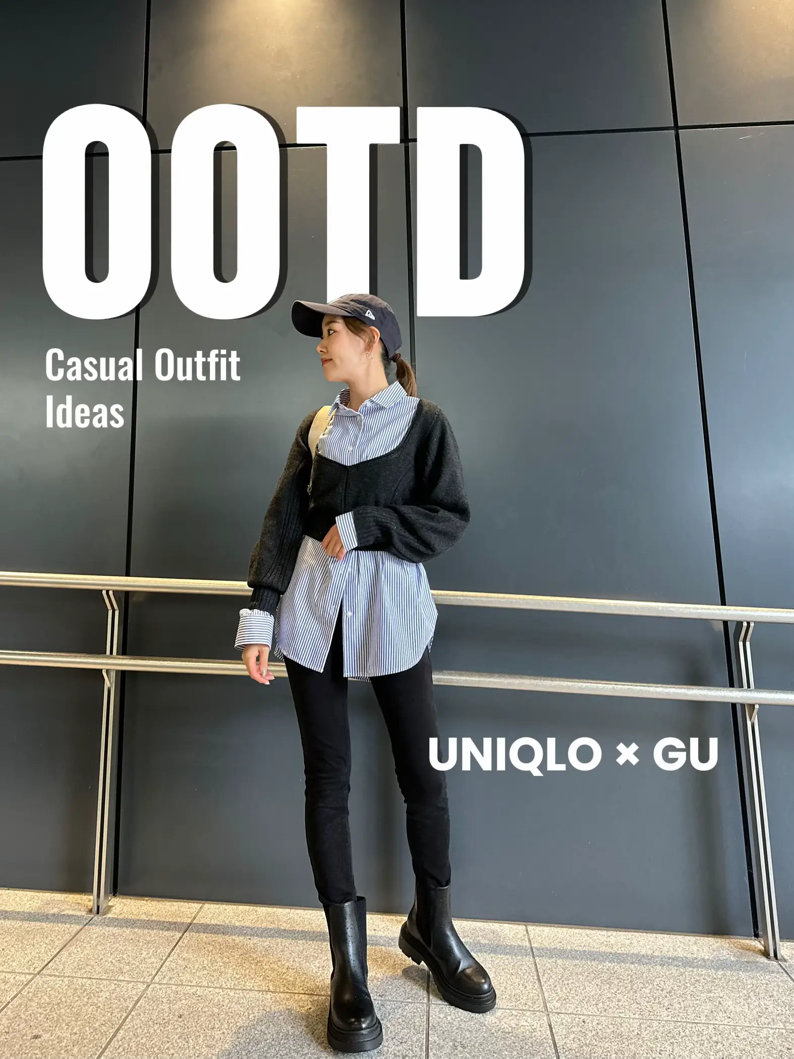 UNIQLO × GU 】トレンドアイテム！クロップド丈ニット➕高見え