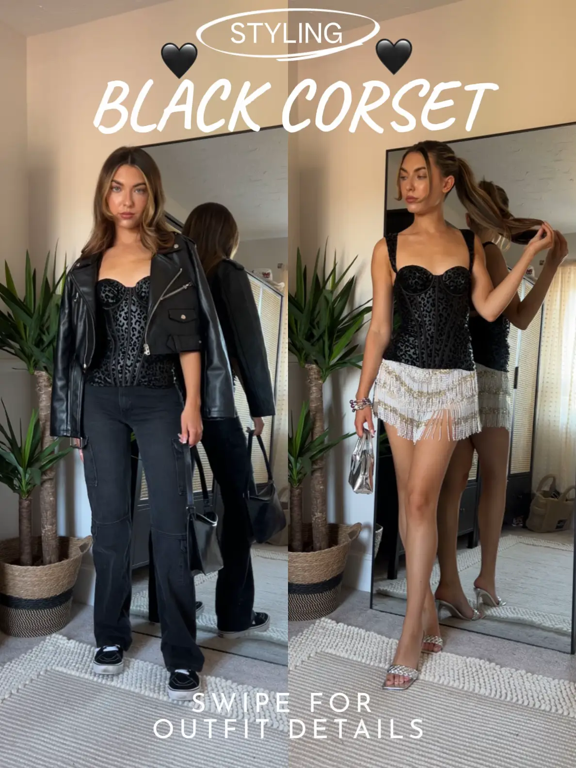 BLACK CORSET STYLING - THIS OR THAT?🖤🪄