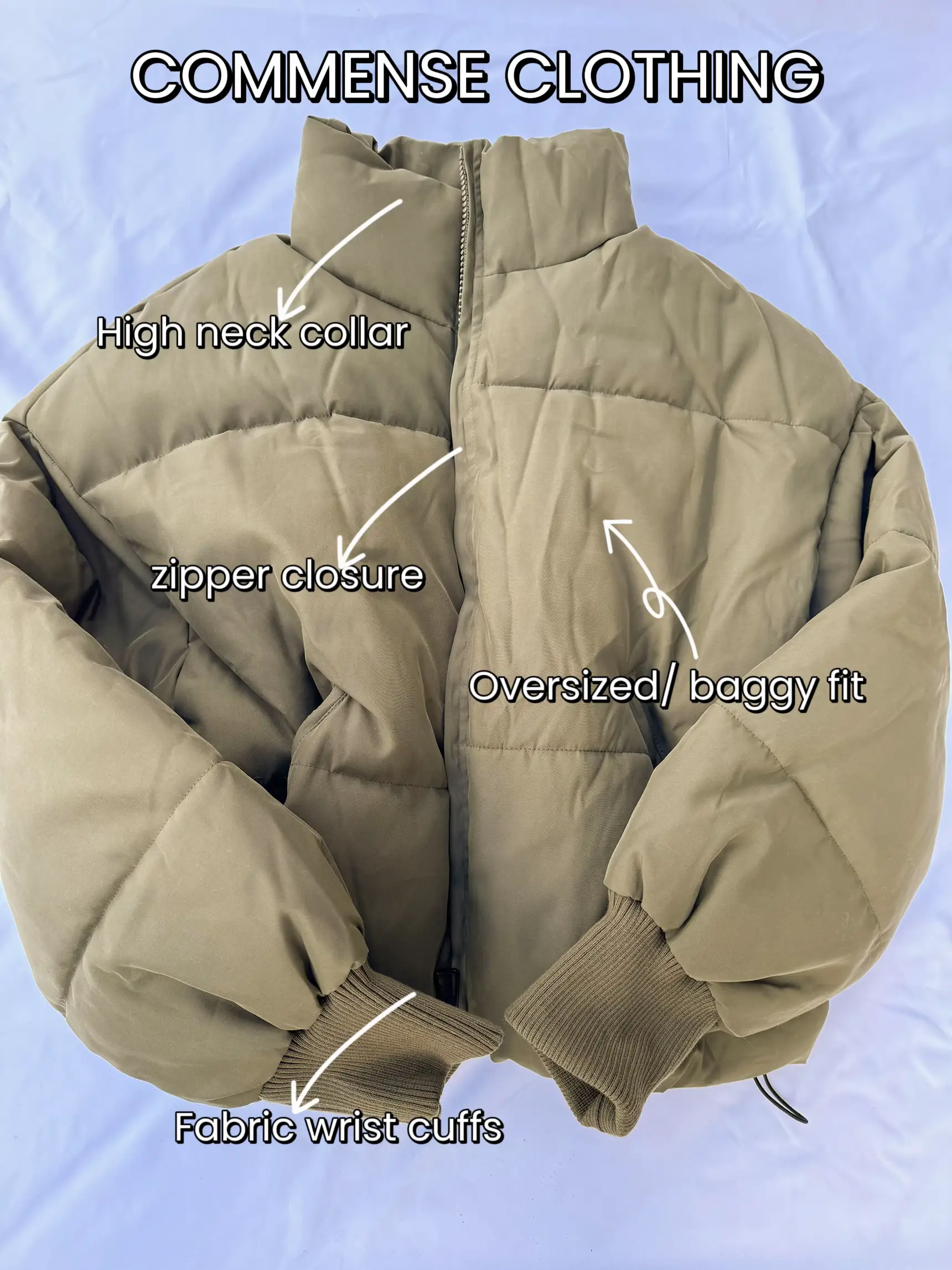 Oversized Essential Long Coat – COMMENSE