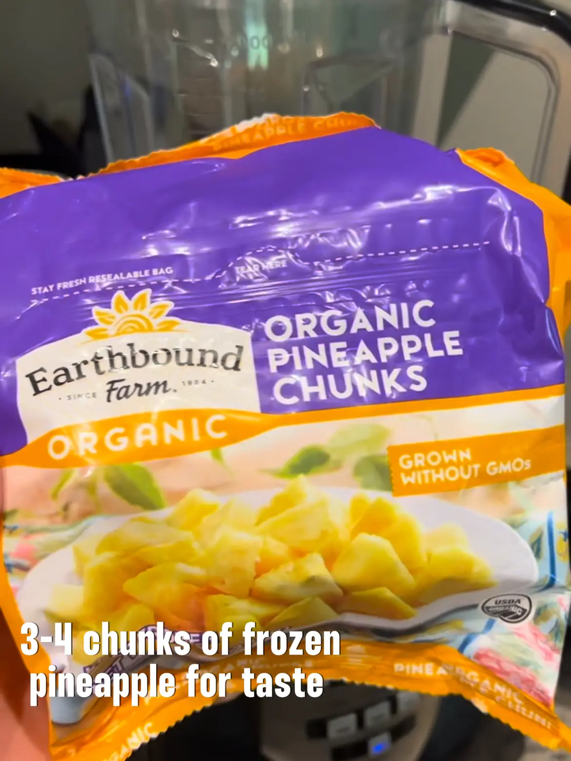 Frozen Organic Pineapple - Earthbound Farm