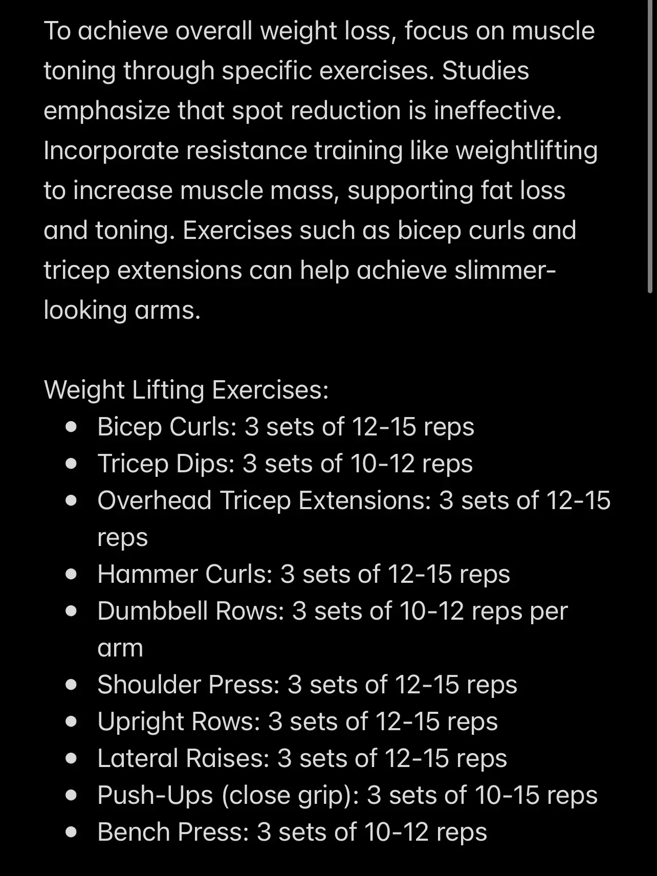 Toned arm workout, only dumbbells needed. Simple and effective 💪🏽 #t