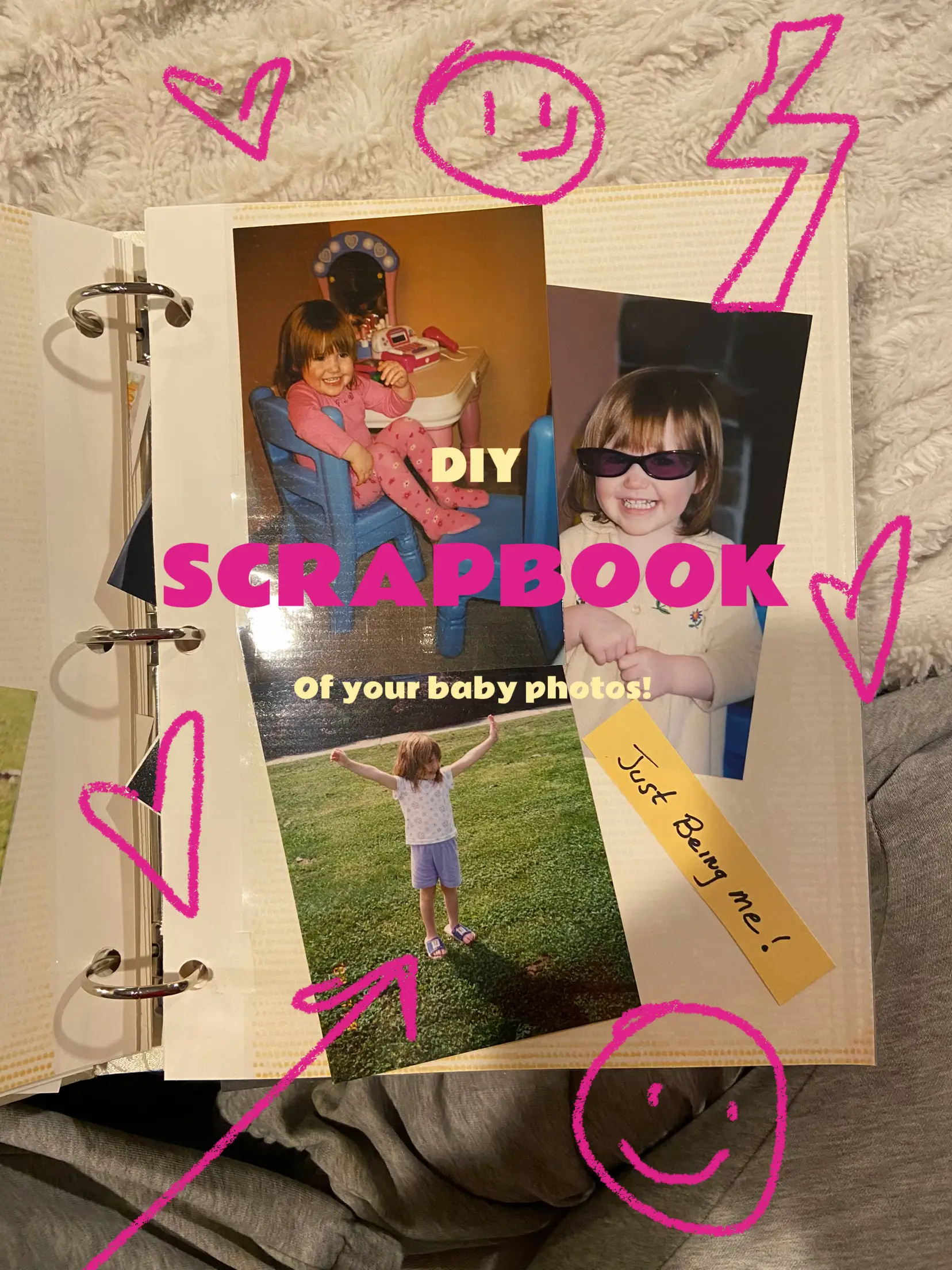 Scrapbook aesthetic ideas 💡  Diy photo book, Photo album scrapbooking,  Photo album diy