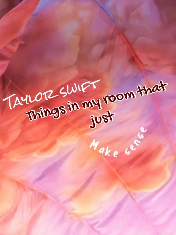 Welcome to my Swiftie room! Hahahahaha! I just love Taylor Swift