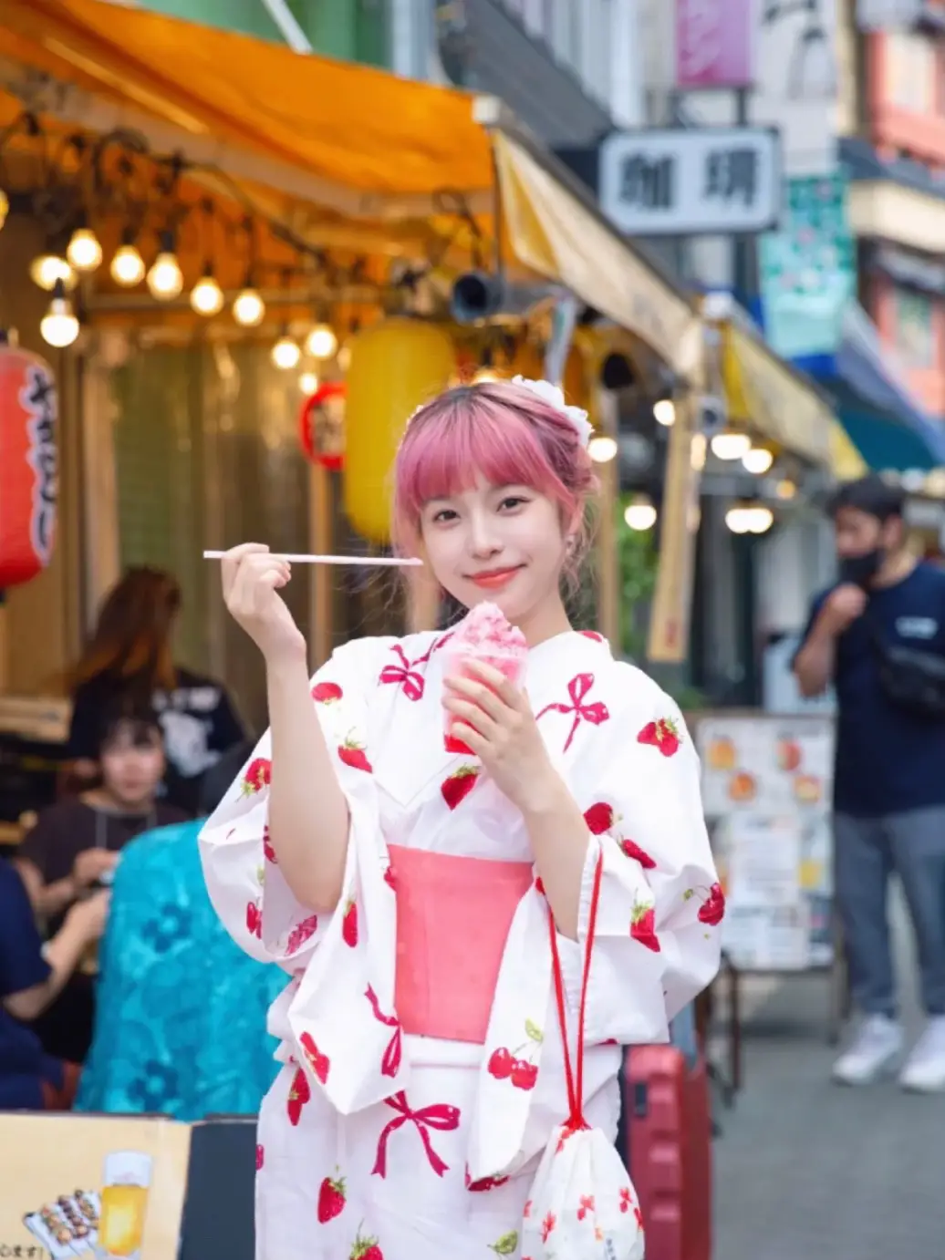 ❄️浴衣🍧かき氷の季節♪ | 桜花和服 東京浅草着物レンタルが投稿した