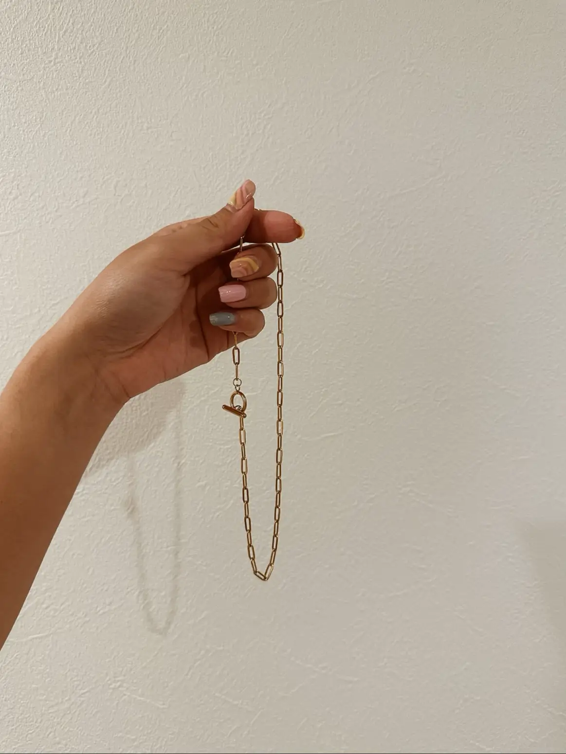 After all, the surgical stainless ⛓️🌞 gold necklace looks