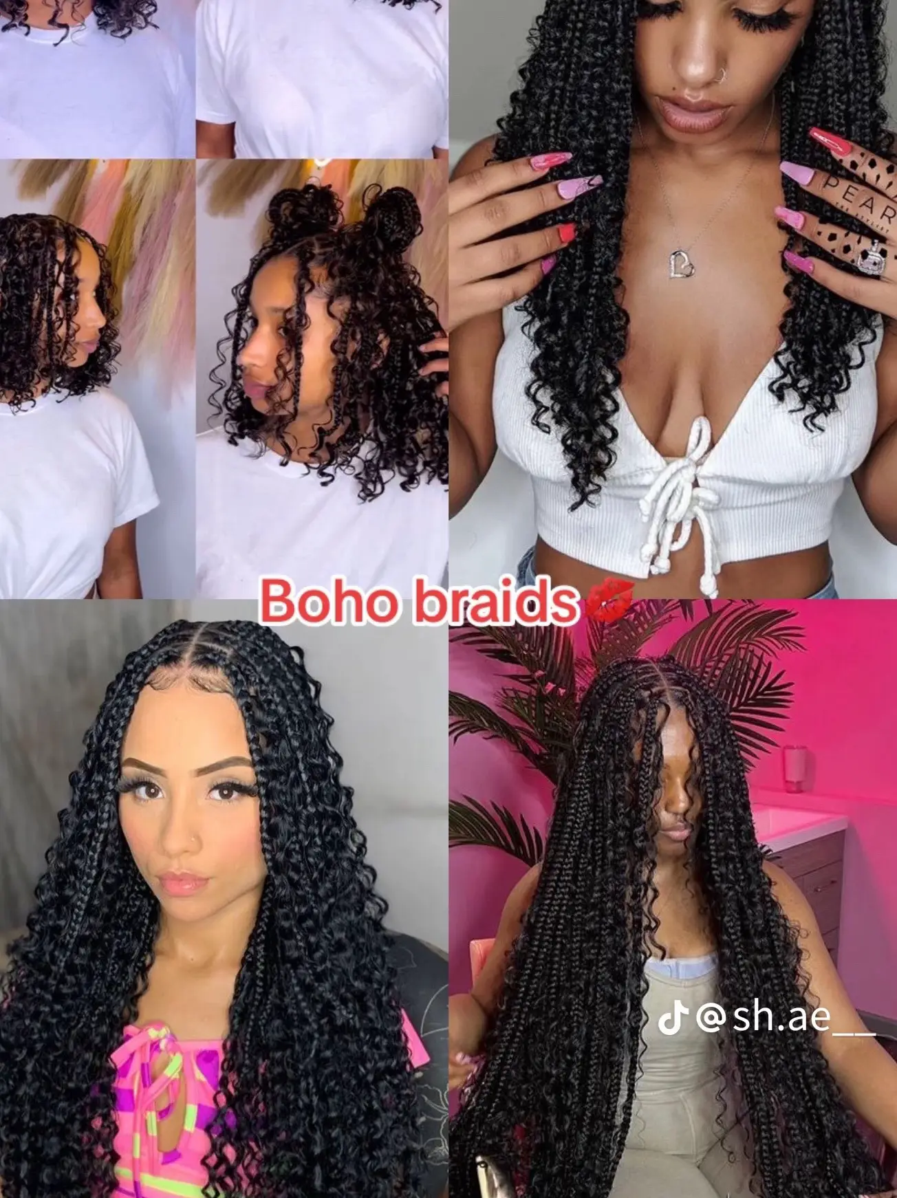 Small boho/ Goddess Knotless braids 💕💇🏽‍♀️😍⬇️⬇️ .TRAVEL DATES FOR  PA/NJ/DE AUGUST 21-27th! ✈️ . Book the