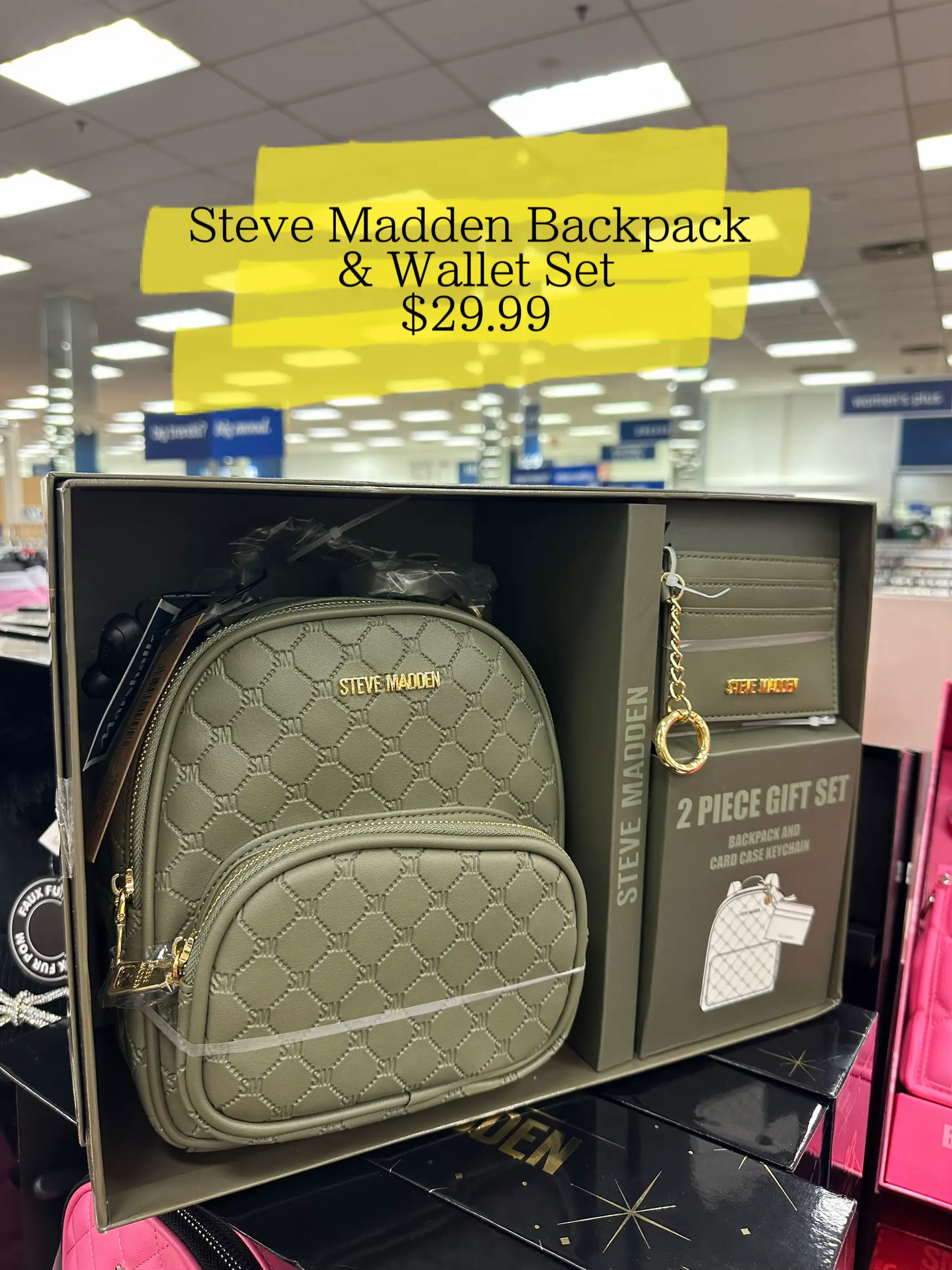 Steve madden backpack marshalls sale