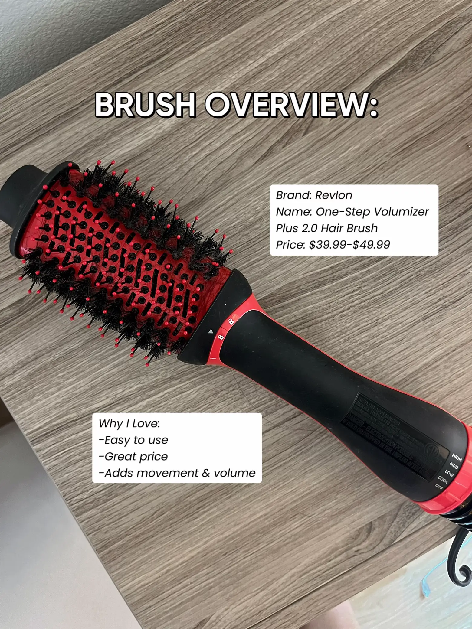 Revlon One-step Volumizer Plus 2.0 Hair Dryer And Hot Air Brush : Target