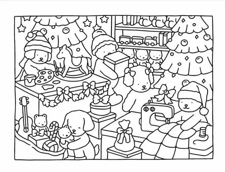 Bobbie Goods  Detailed coloring pages, Bear coloring pages, Coloring book  art