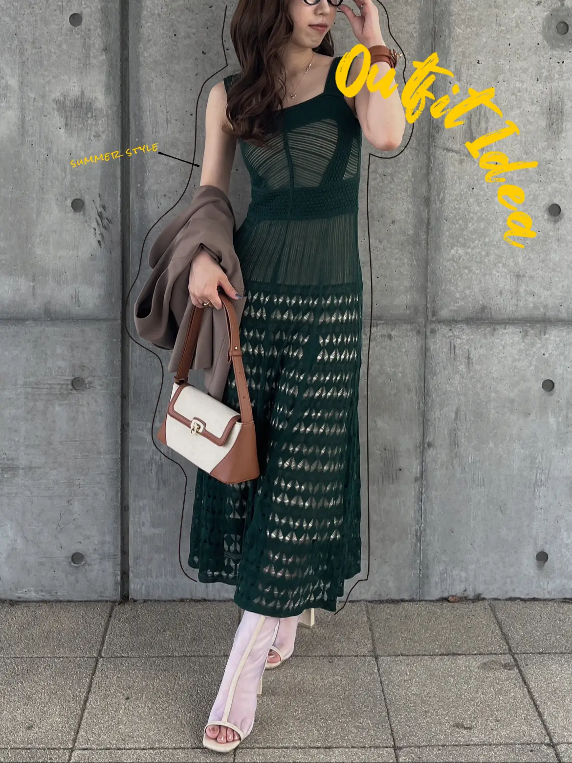 夏秋着用可♡タイトワンピース デートに最適なお出かけコーデ