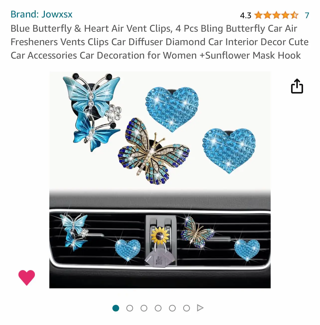 customizable car vent decorations for personal touch - Lemon8 Search