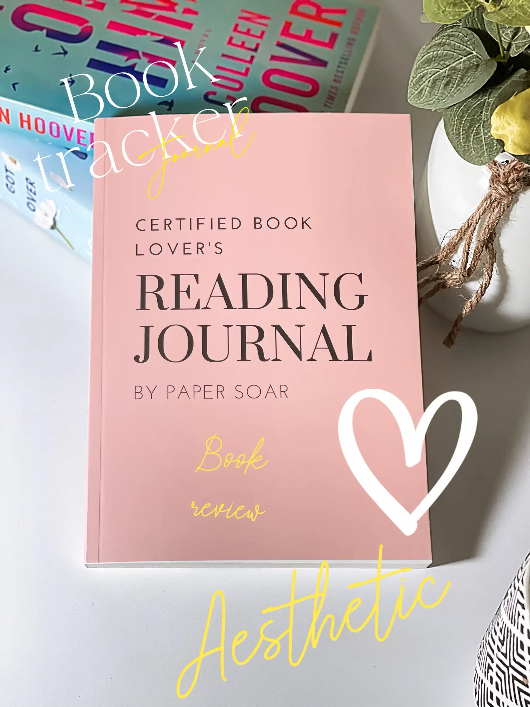 KUNITSA CO. Reading Journal. Book Journal for Book Lovers & Readers. Review  and Track Your Reading (Green) - 52 book reviews