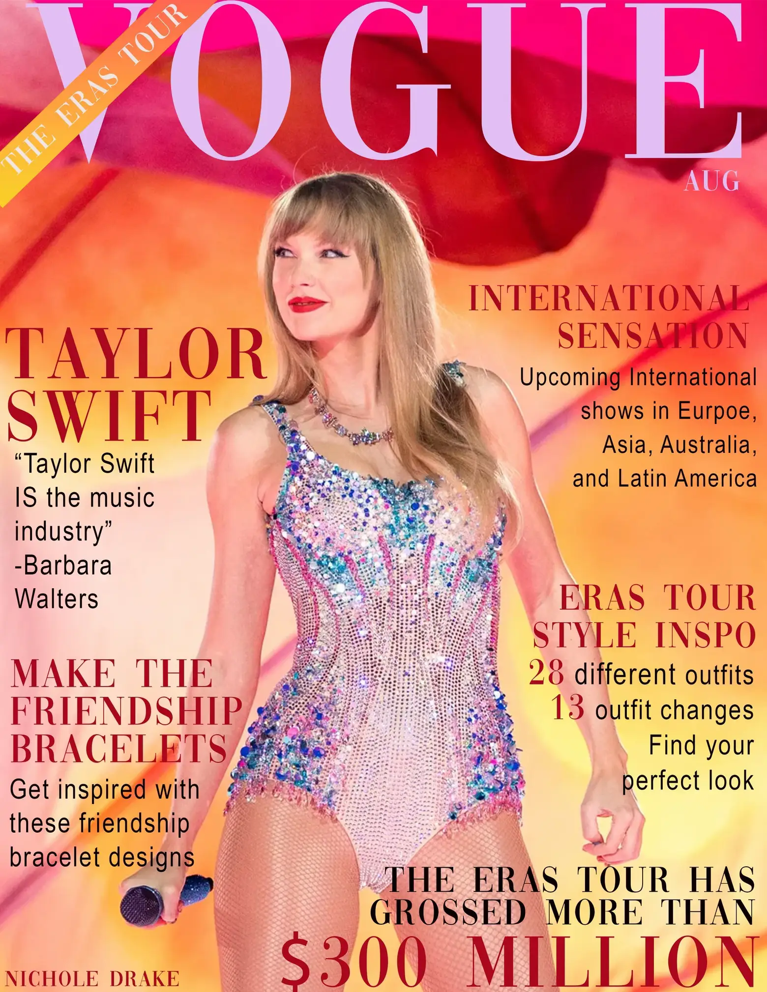 Revista Digital - Taylor Swift, VOGUE – Tienda Lemon