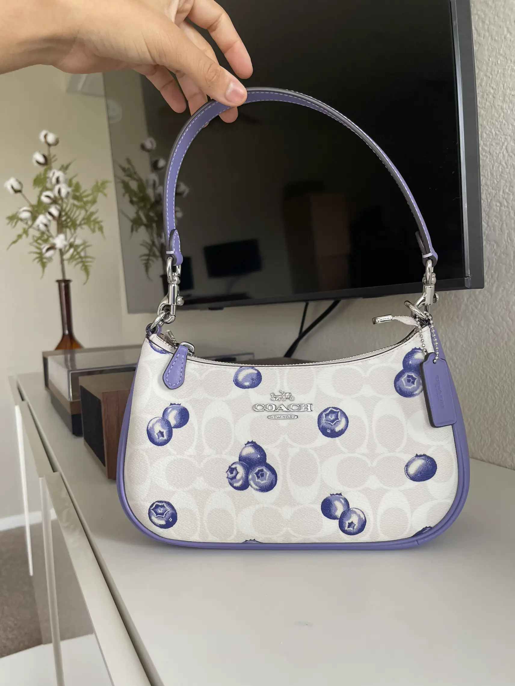 Coach butterfly print sutton crossbody sale