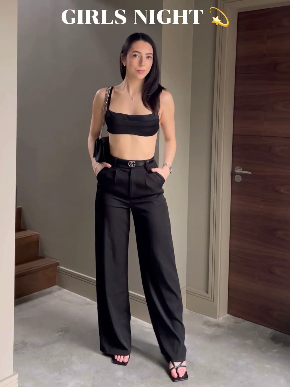 Stretch woven wide leg cropped pants, perfect for my 5'5” legs 🖤 : r/ lululemon