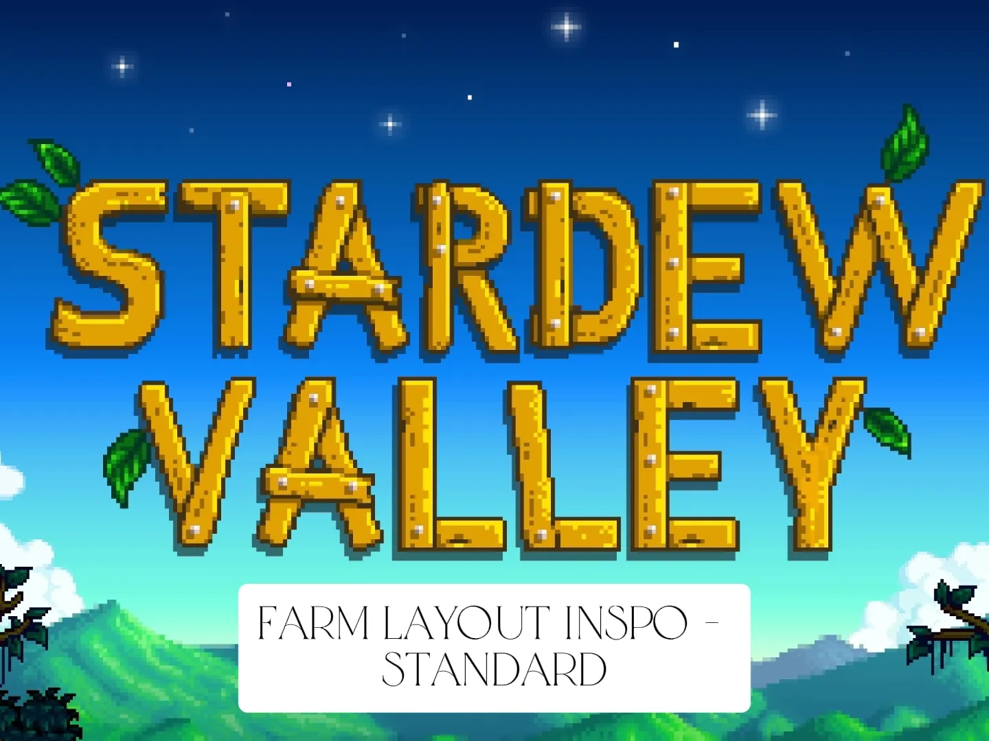 Stardew Valley Farm Layout Standard - Lemon8 Search