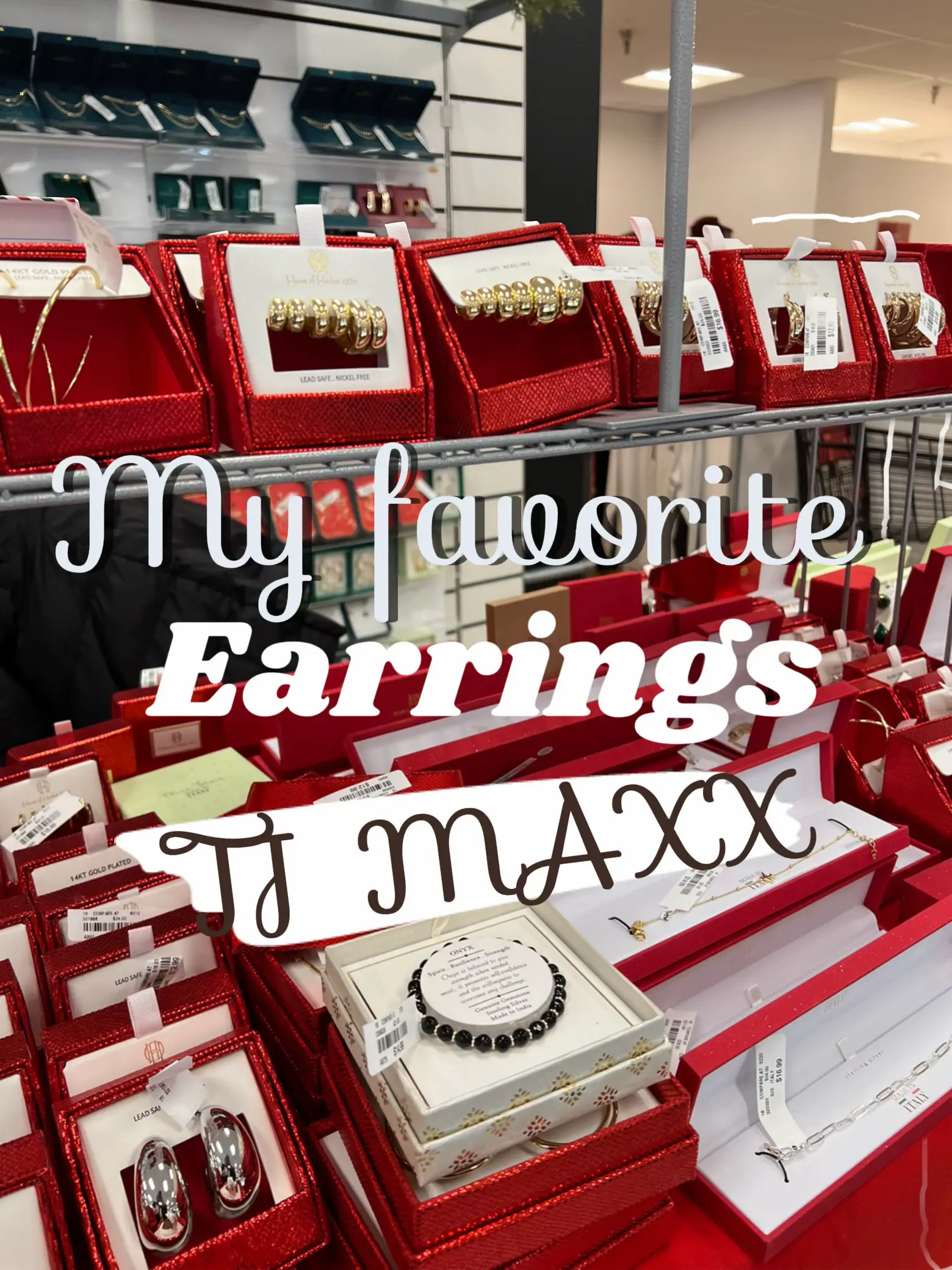 Affordable Earrings at TJ Maxx Gallery posted by jenna goldberg Lemon8
