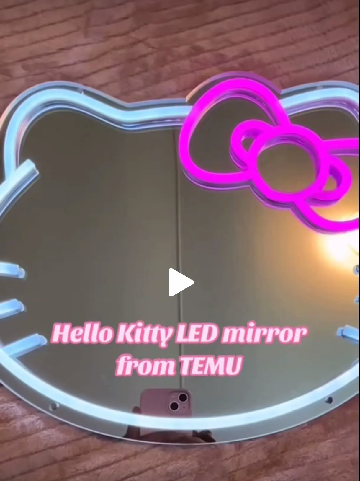 Temu Pocket LED Mirror - Lemon8 Search