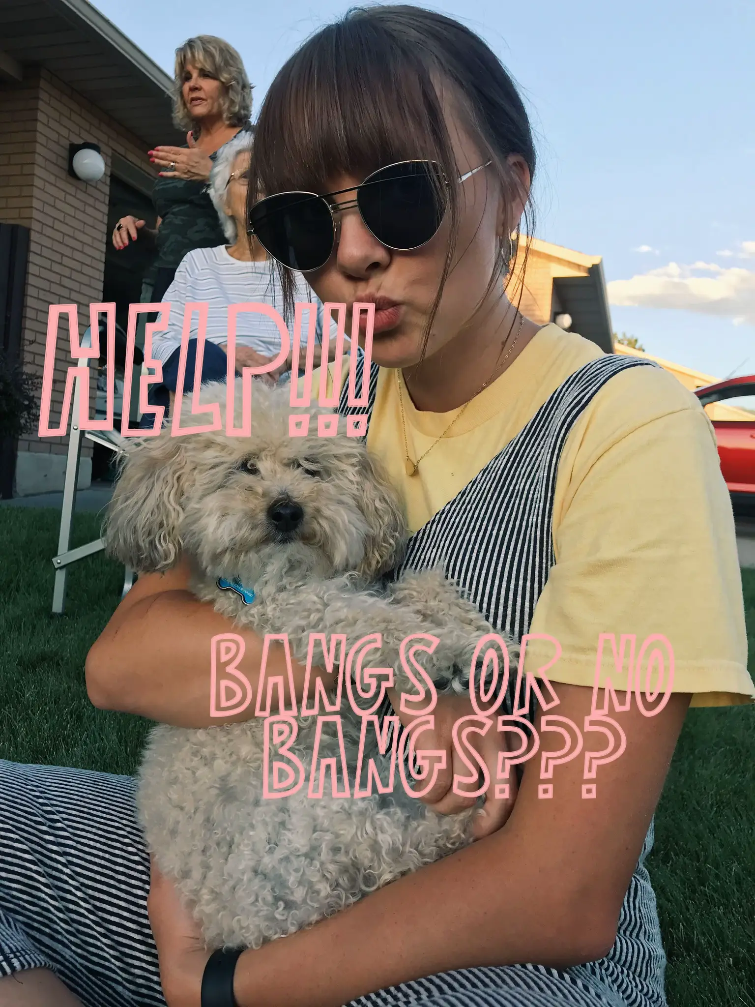 Bangs or no bangs?? Help!! | Gallery posted by M. | Lemon8