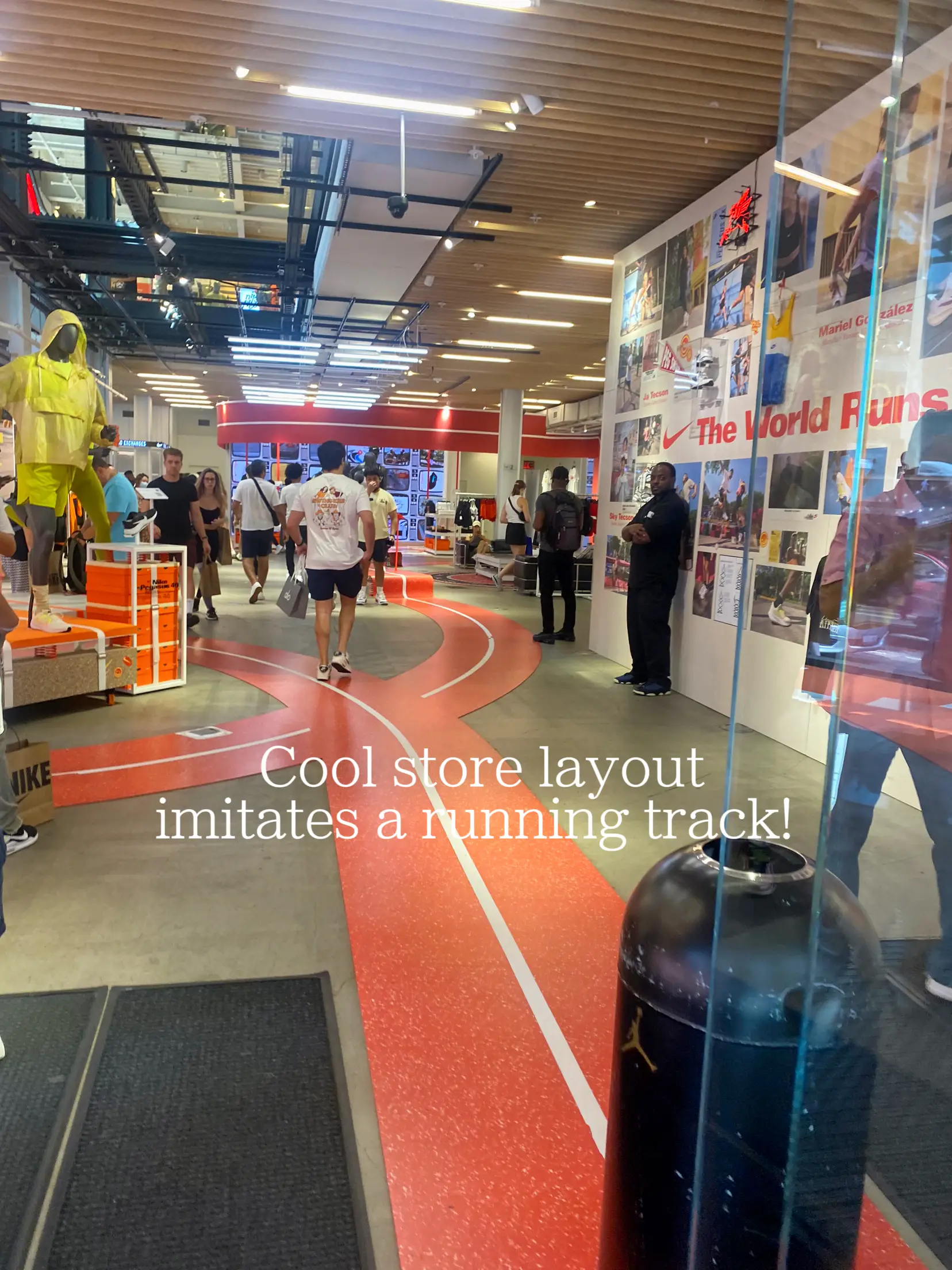 Nike store outlet layout