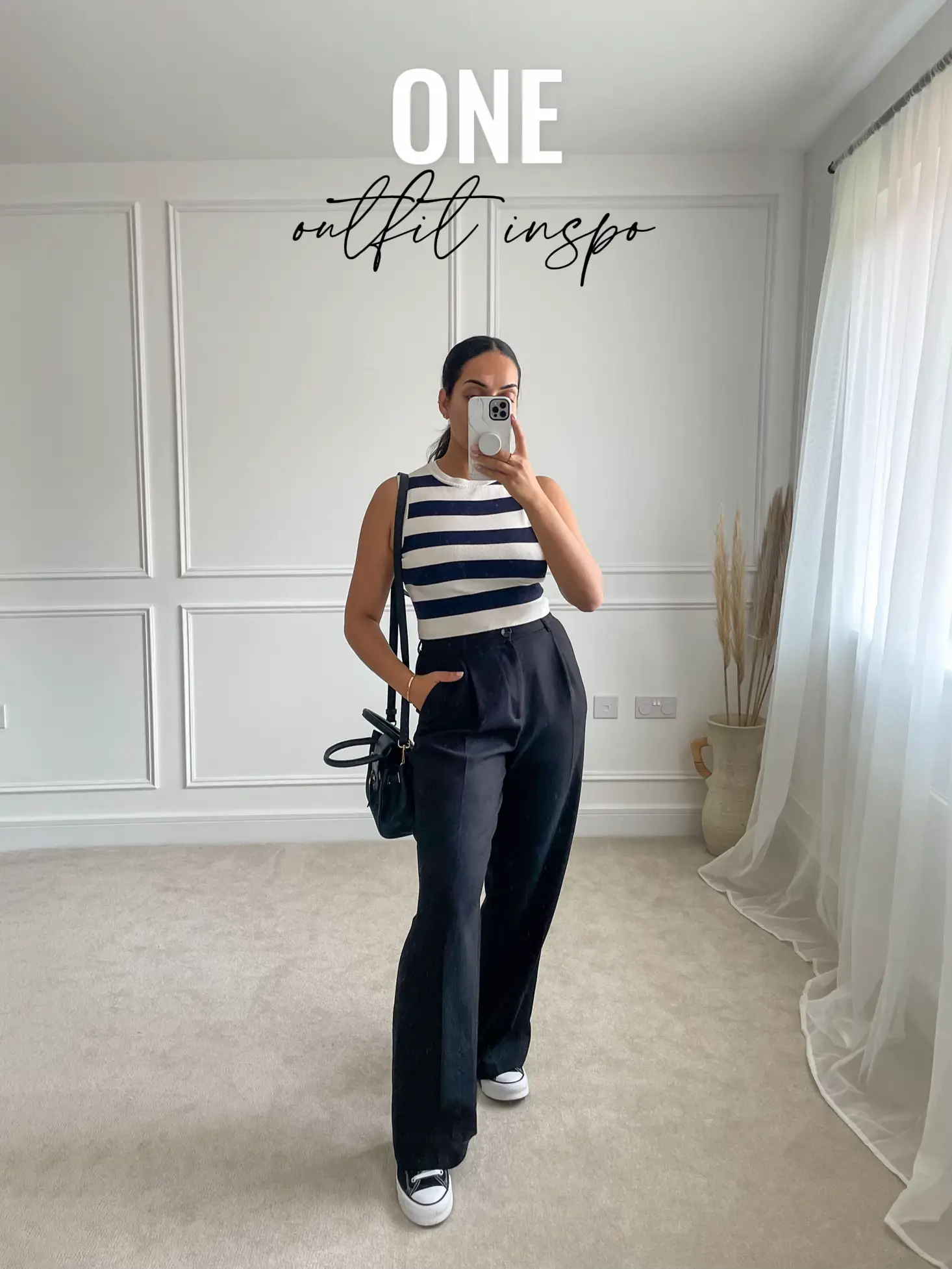5 Ways To Style Black Wide Leg Trousers 🖤