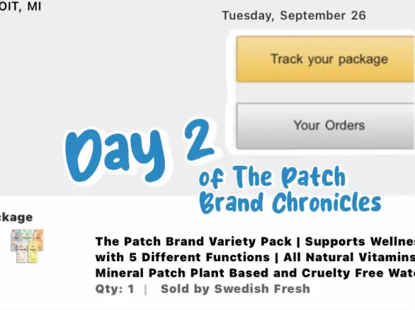  The Patch Brand Wellness Support Patches - All Natural