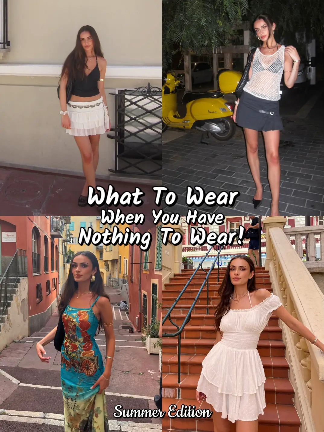 33. What to wear when you have nothing to wear!