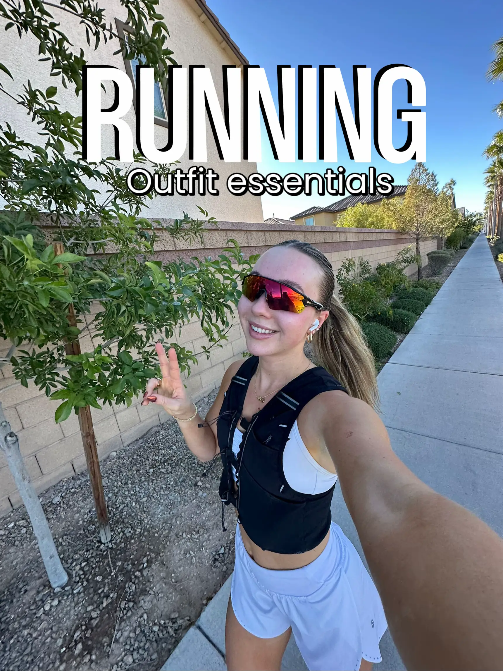 Running OOTD is giving bada$ runner girl vibes 💜🏃🏻‍♀️ launching TO