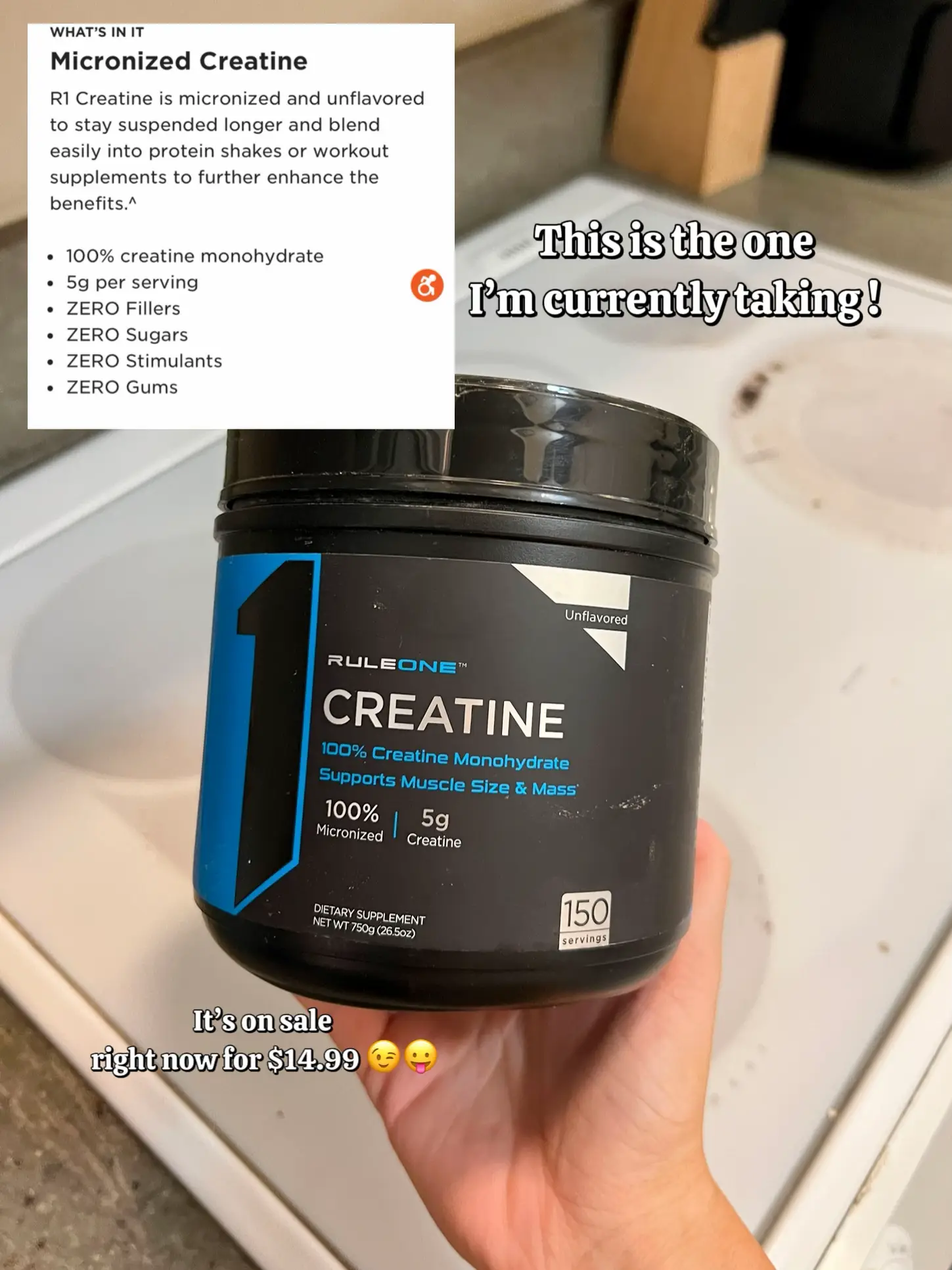 Rule 1 R1 Creatine